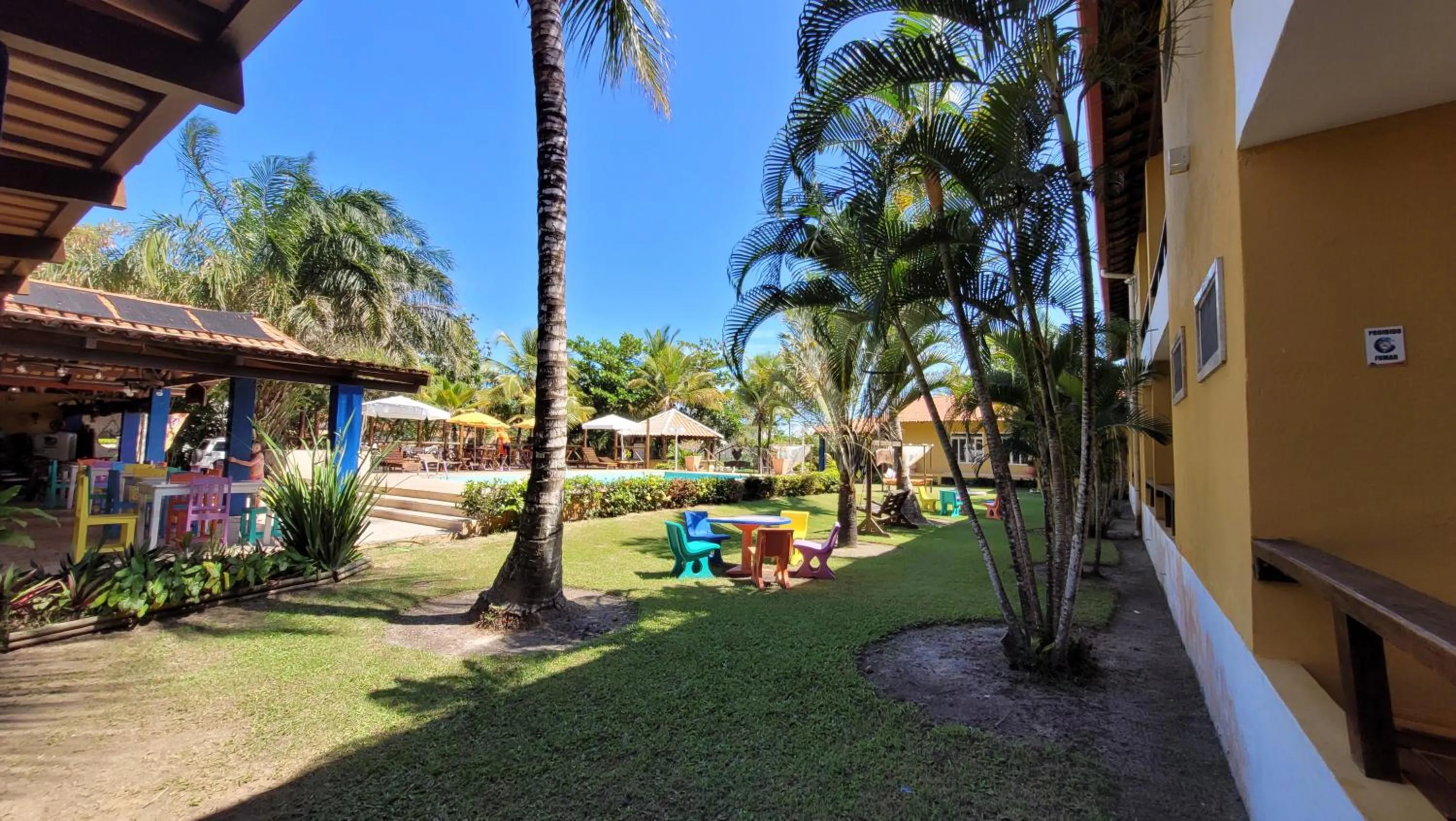 Garden in Pousada Beach Bahia