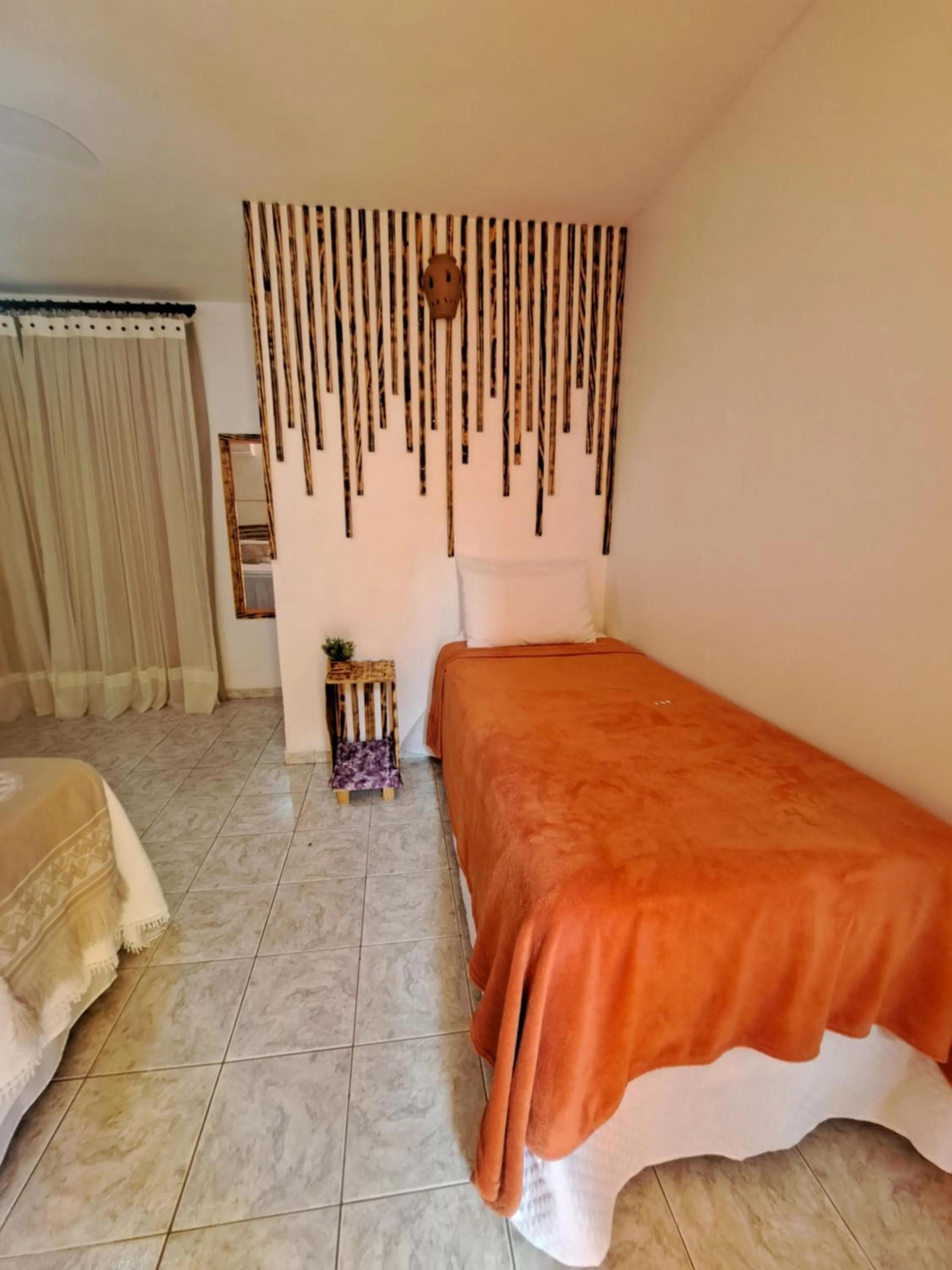 Bed in Pousada Beach Bahia