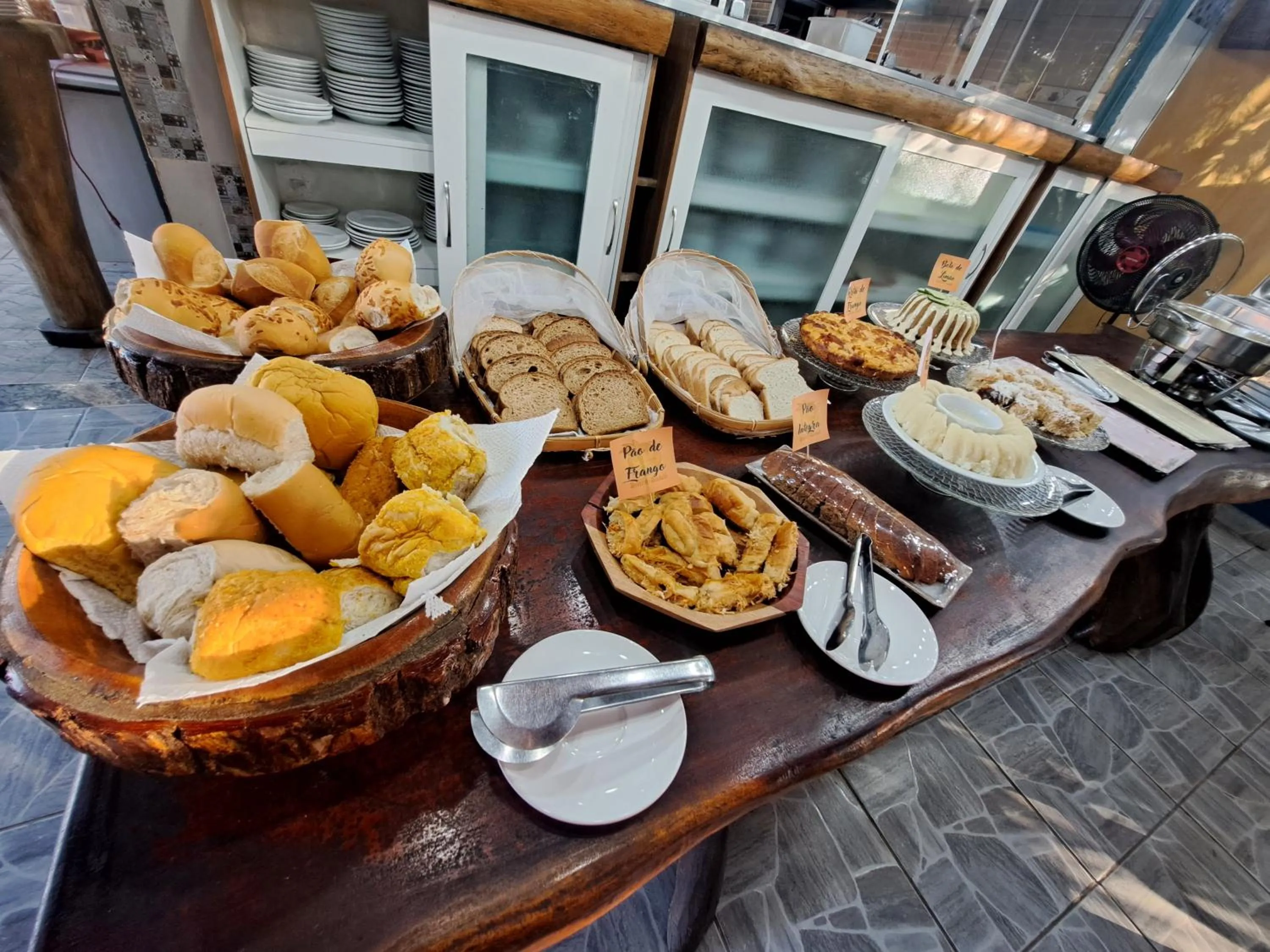 Breakfast in Pousada Beach Bahia