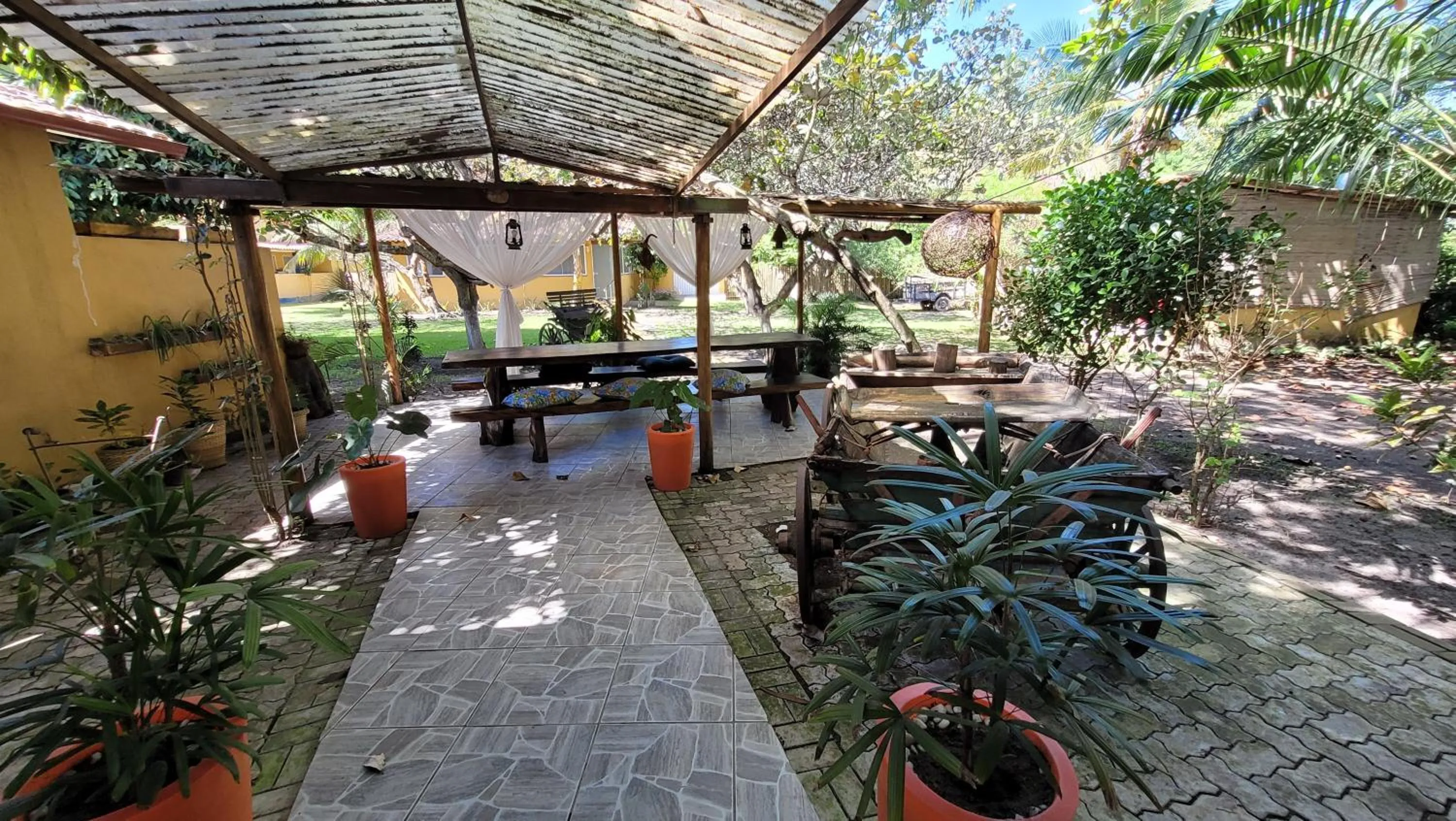 Garden in Pousada Beach Bahia