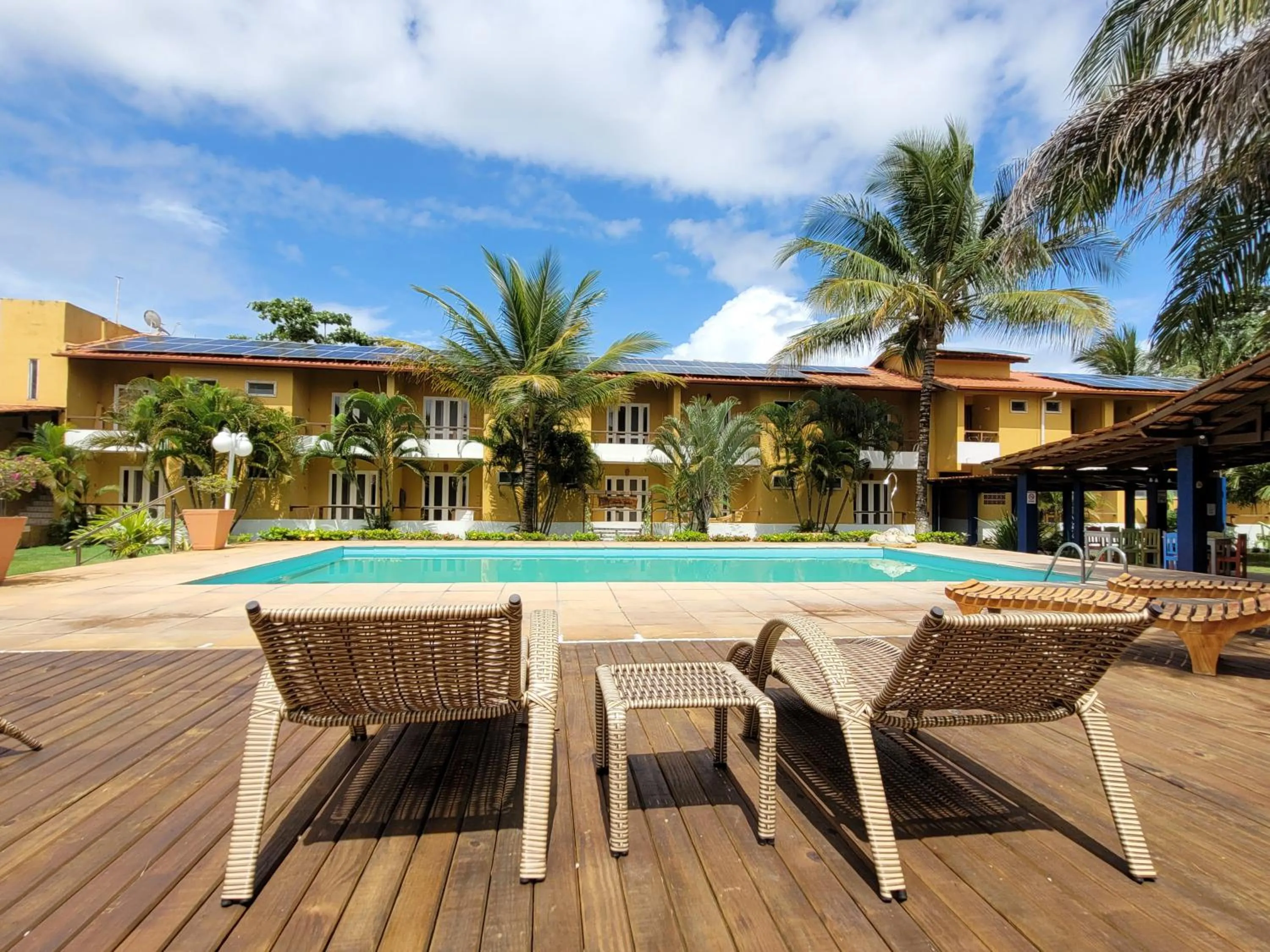 Swimming pool in Pousada Beach Bahia