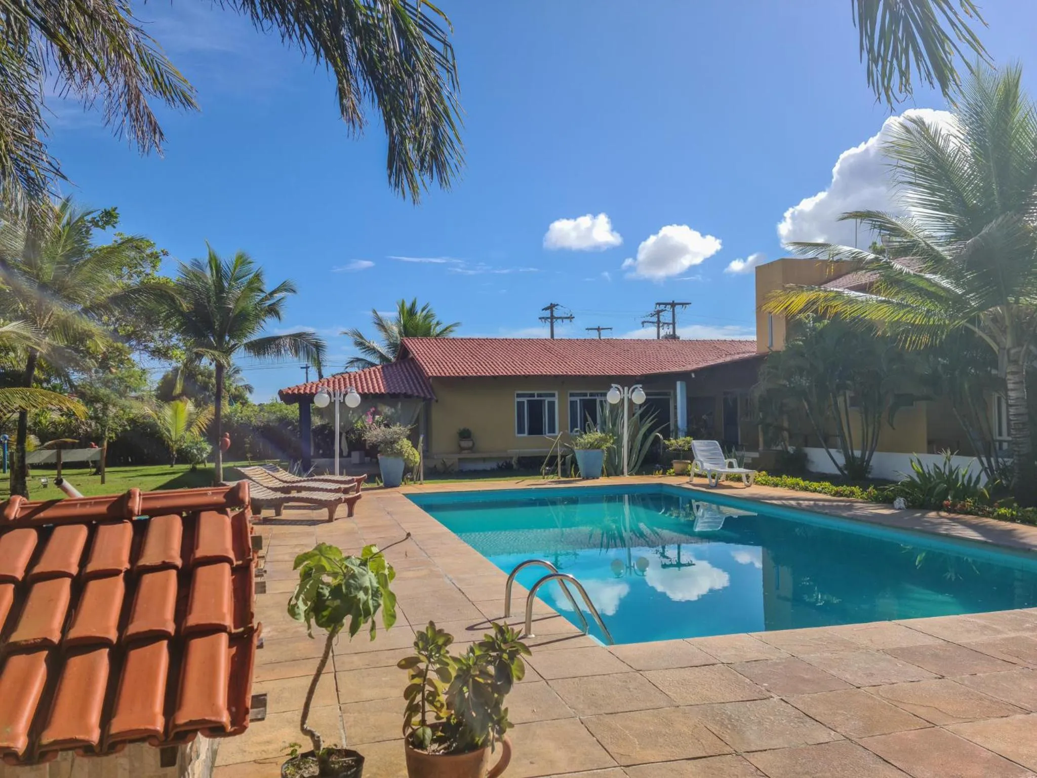 Pool view in Pousada Beach Bahia