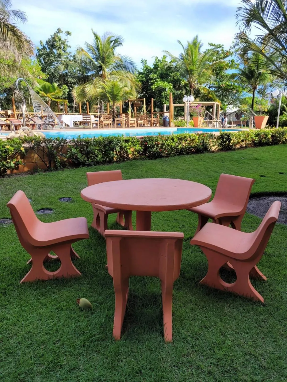 Garden in Pousada Beach Bahia