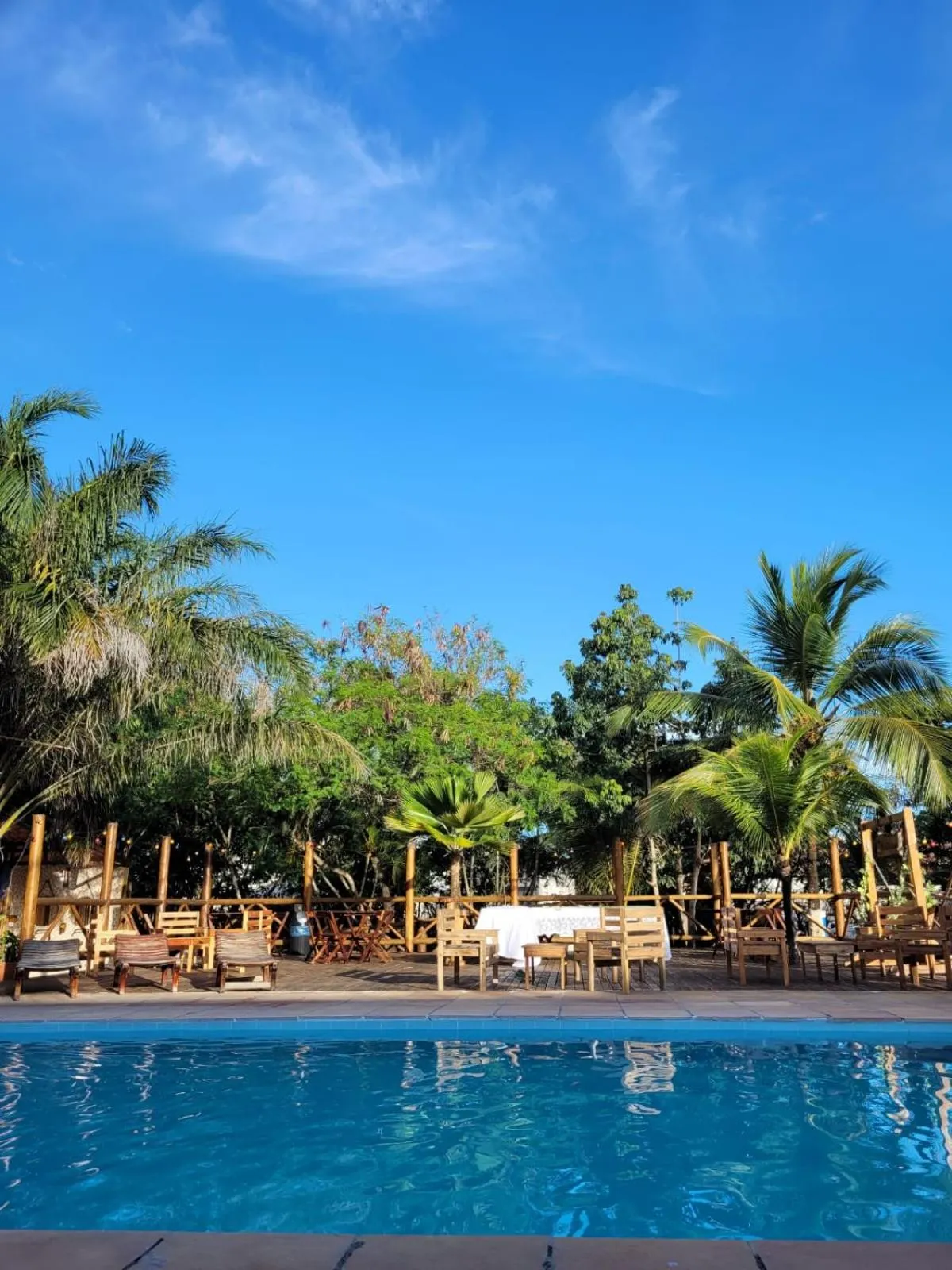 Pool view in Pousada Beach Bahia