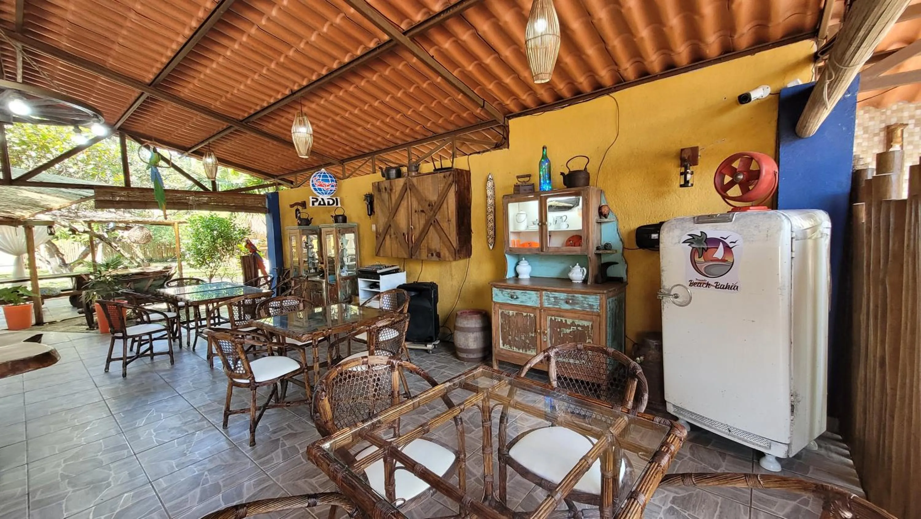 Restaurant/places to eat in Pousada Beach Bahia