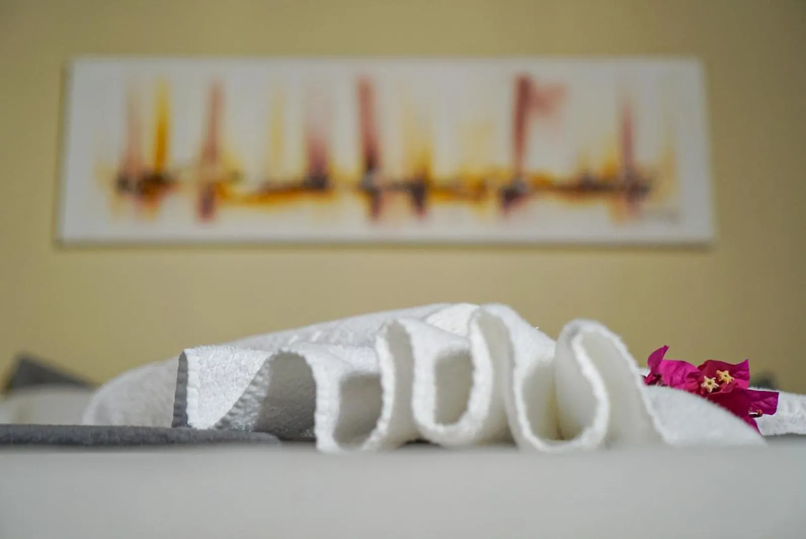 Bed in Pousada Rota dos Ventos