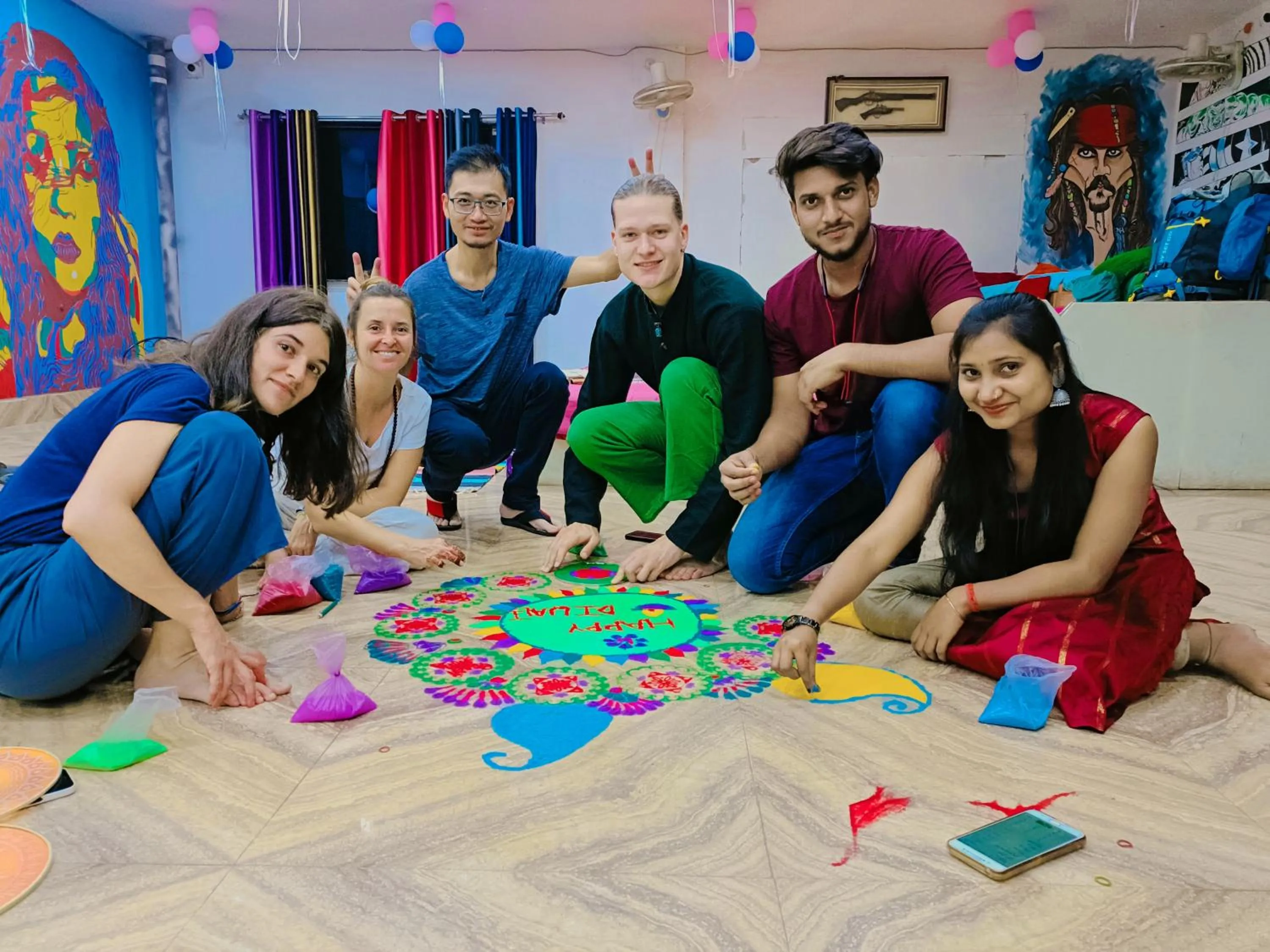 People in Gypsy Diaries Varanasi