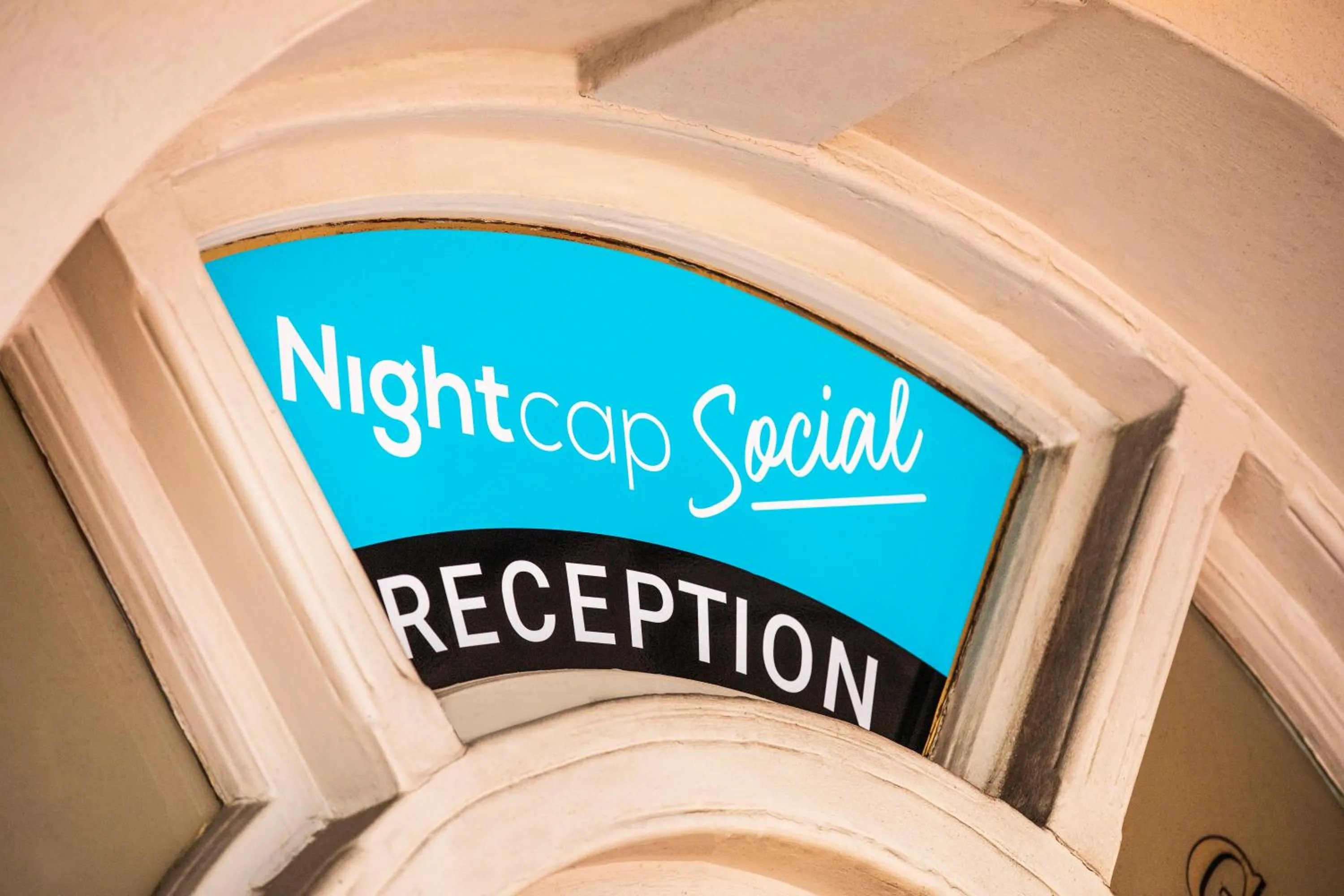 Logo/Certificate/Sign in Ramsgate Hotel by Nightcap Social