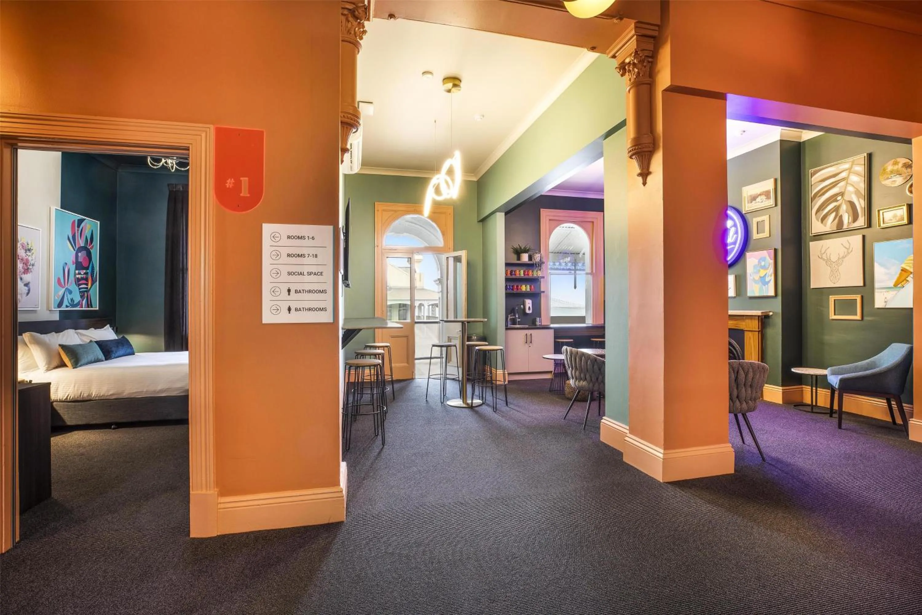 Lobby or reception in Ramsgate Hotel by Nightcap Social