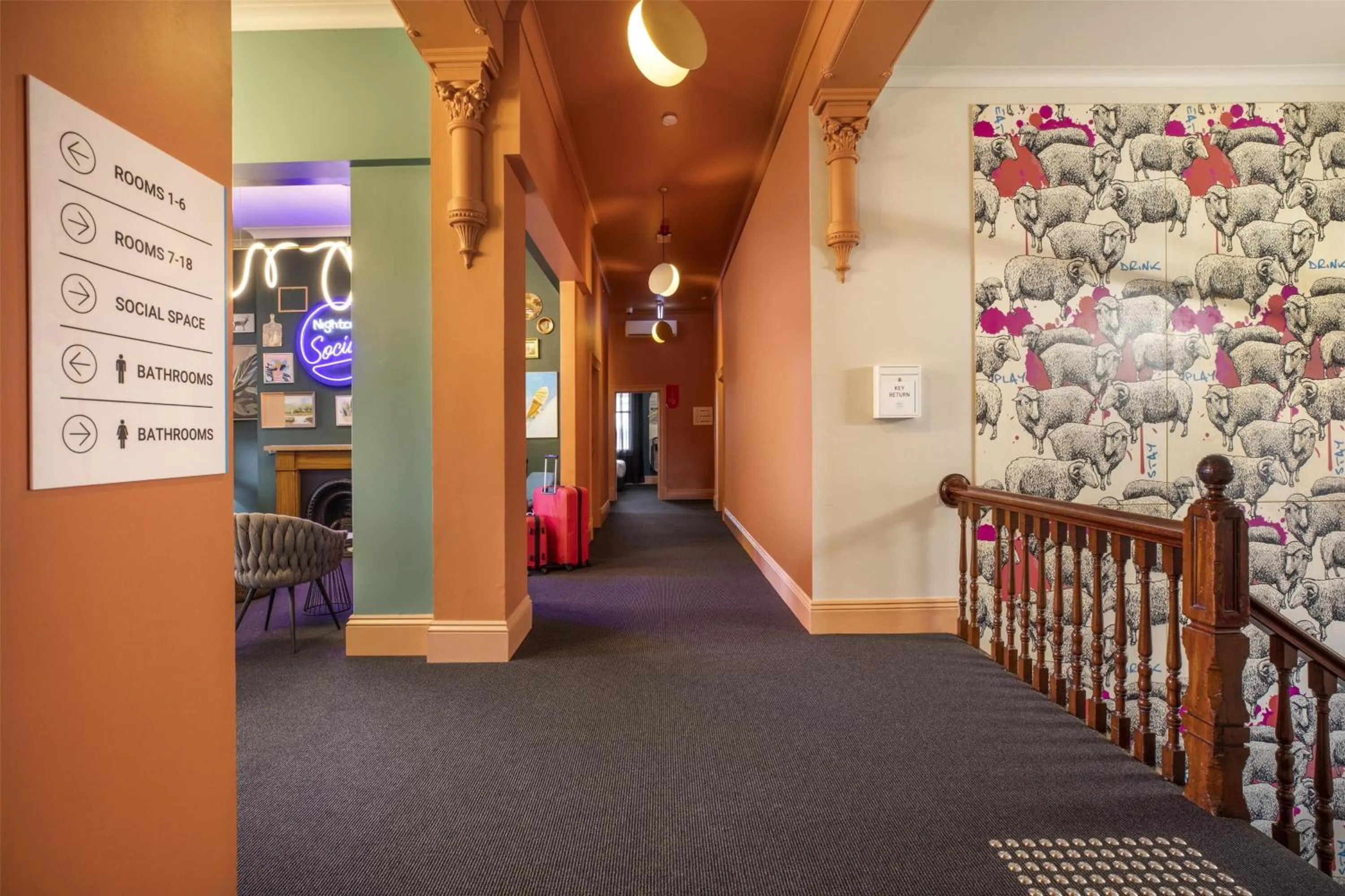 Lobby or reception in Ramsgate Hotel by Nightcap Social