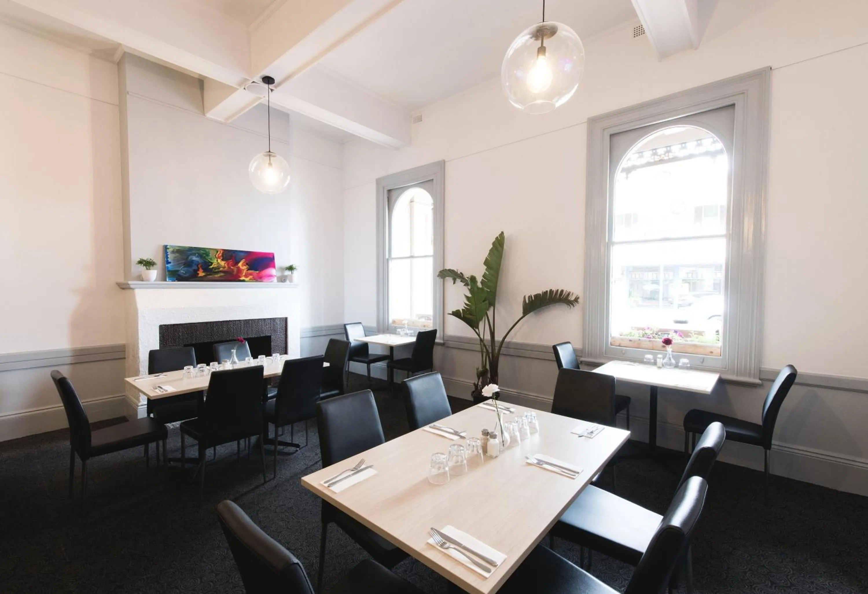 Dining area in Ramsgate Hotel by Nightcap Social