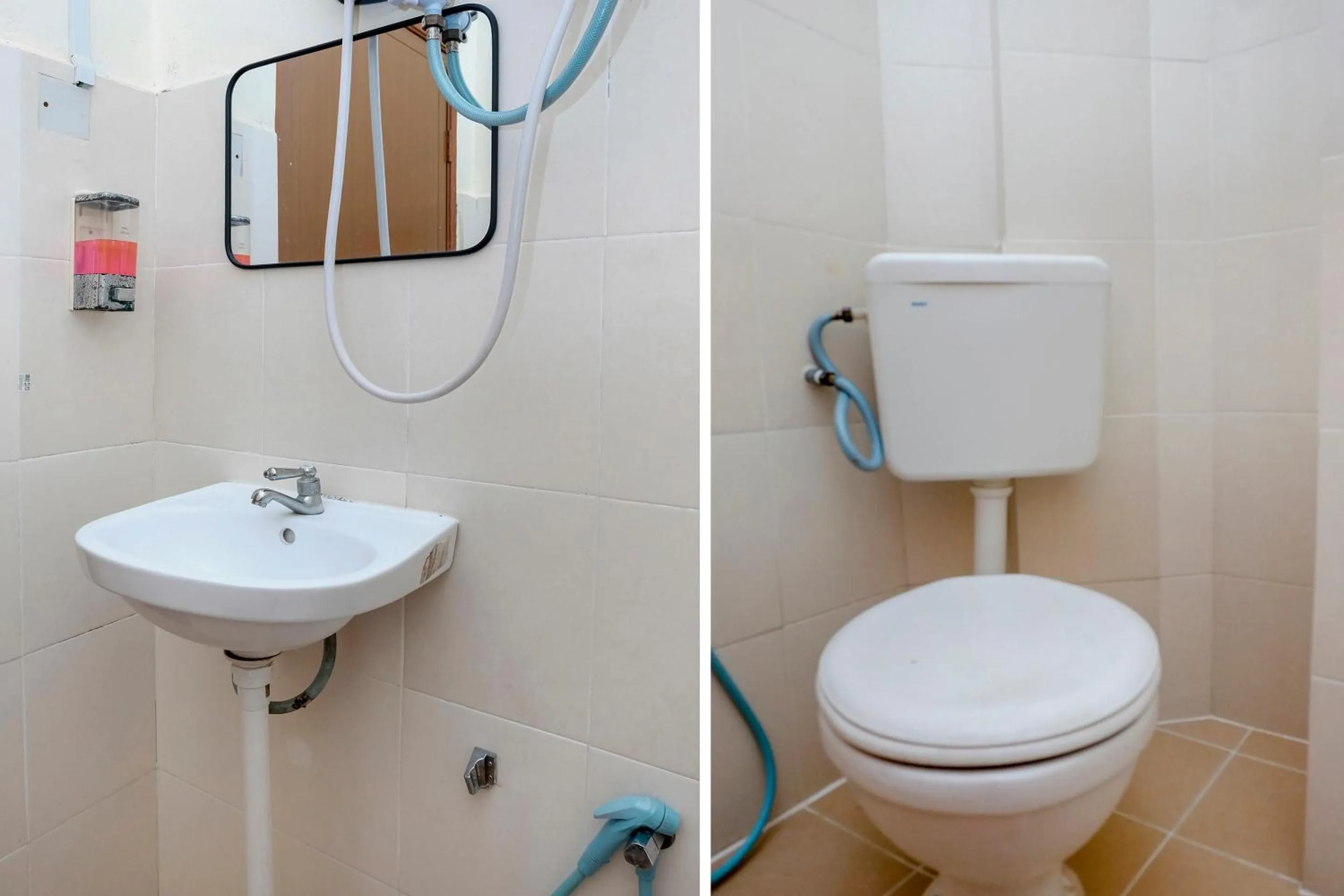 Bathroom in OYO 90180 Gemilang Hotel Kerteh