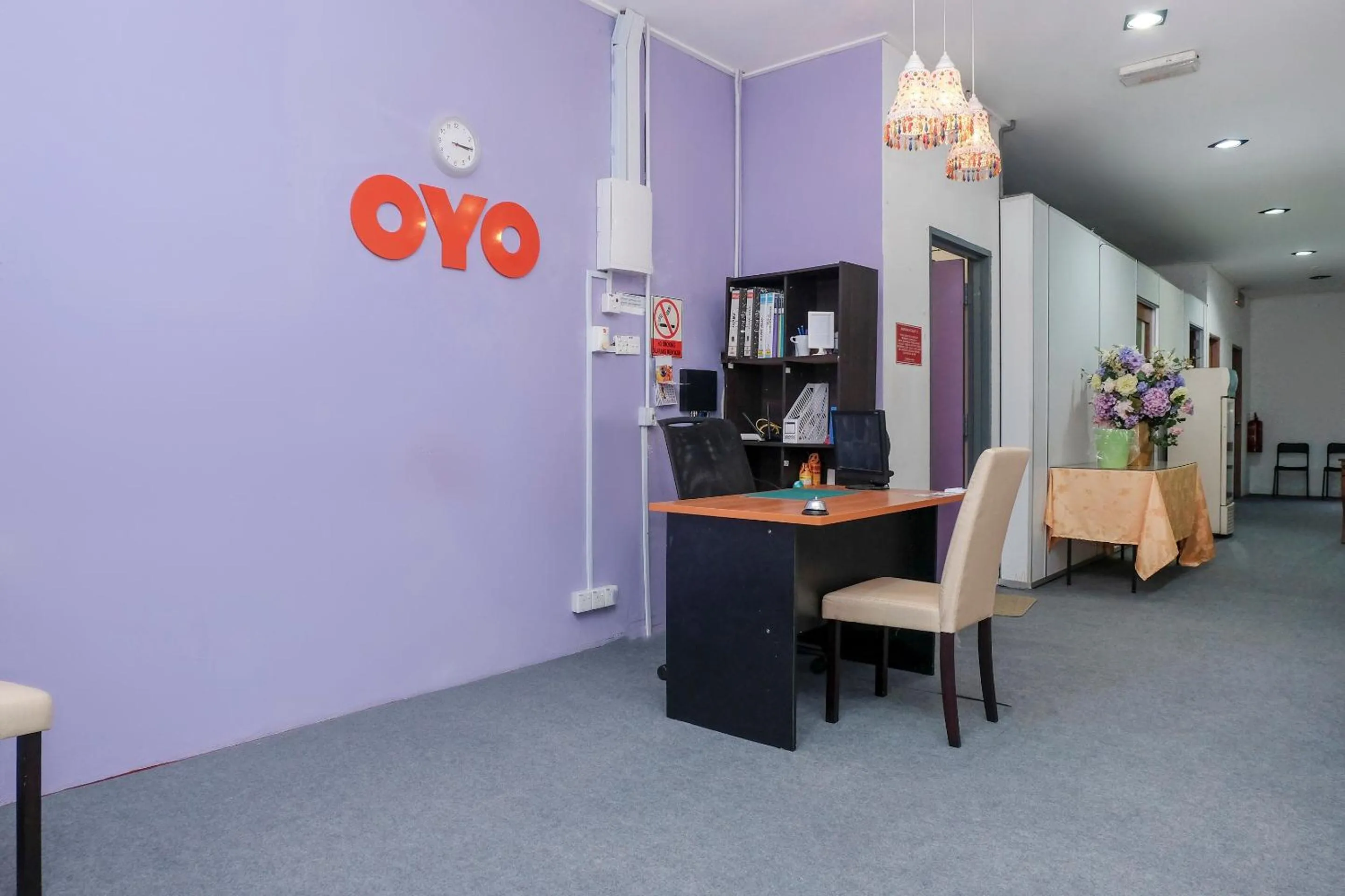 Lobby or reception in OYO 90180 Gemilang Hotel Kerteh
