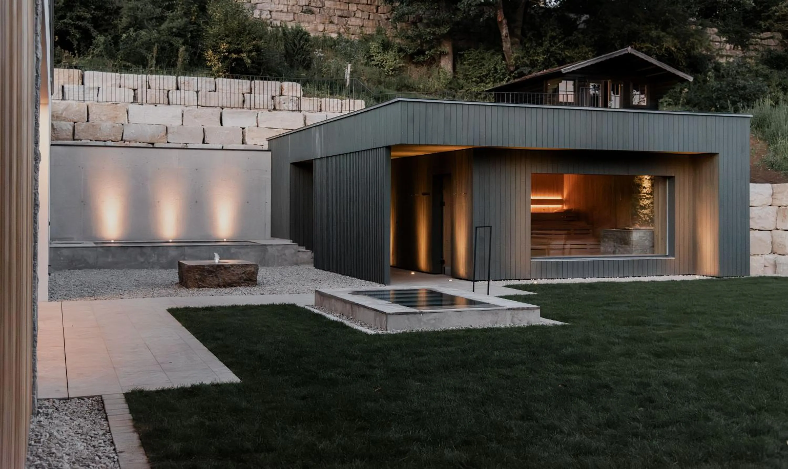 Sauna in Gutshofhotel Winkler Bräu