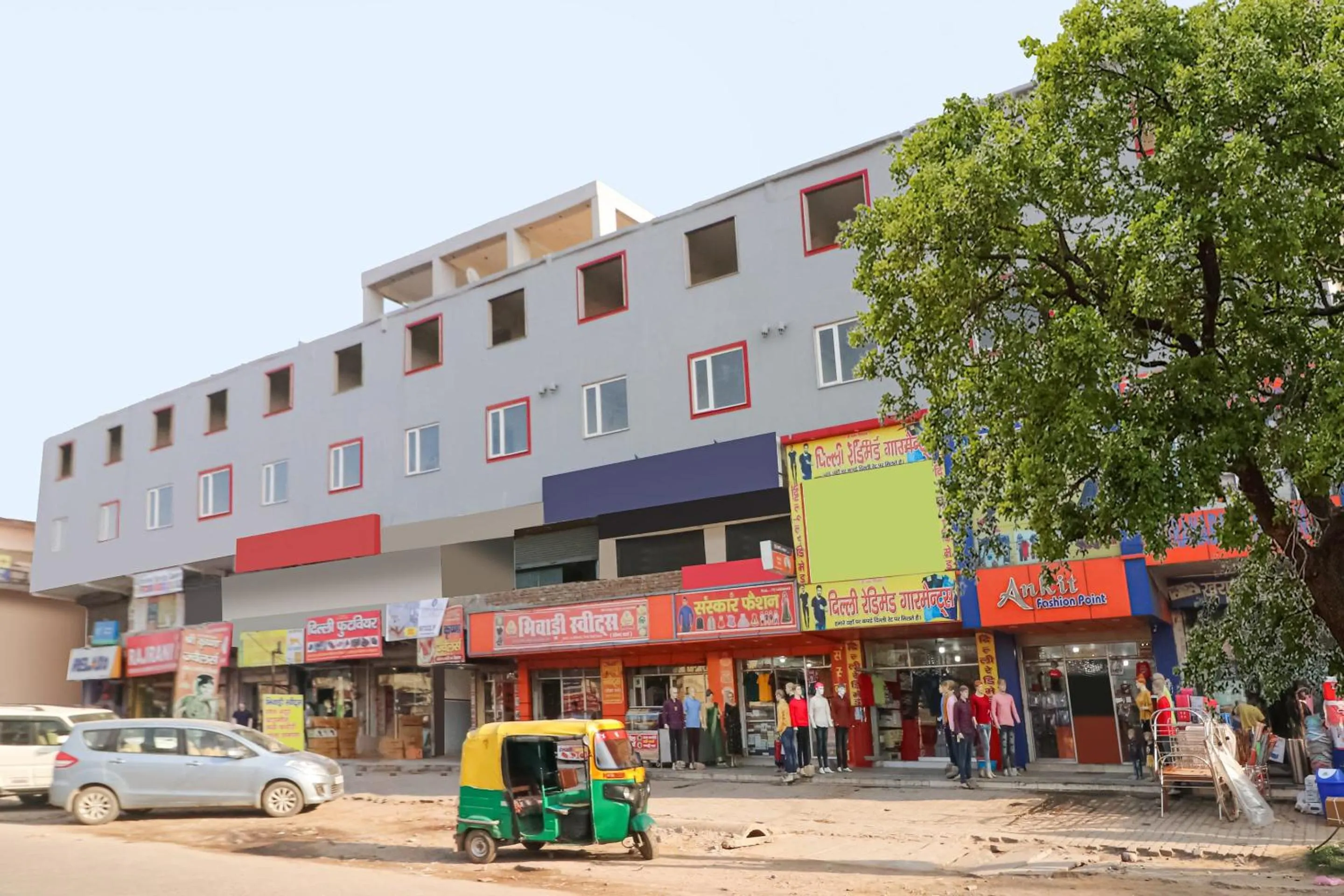 Facade/entrance in Townhall