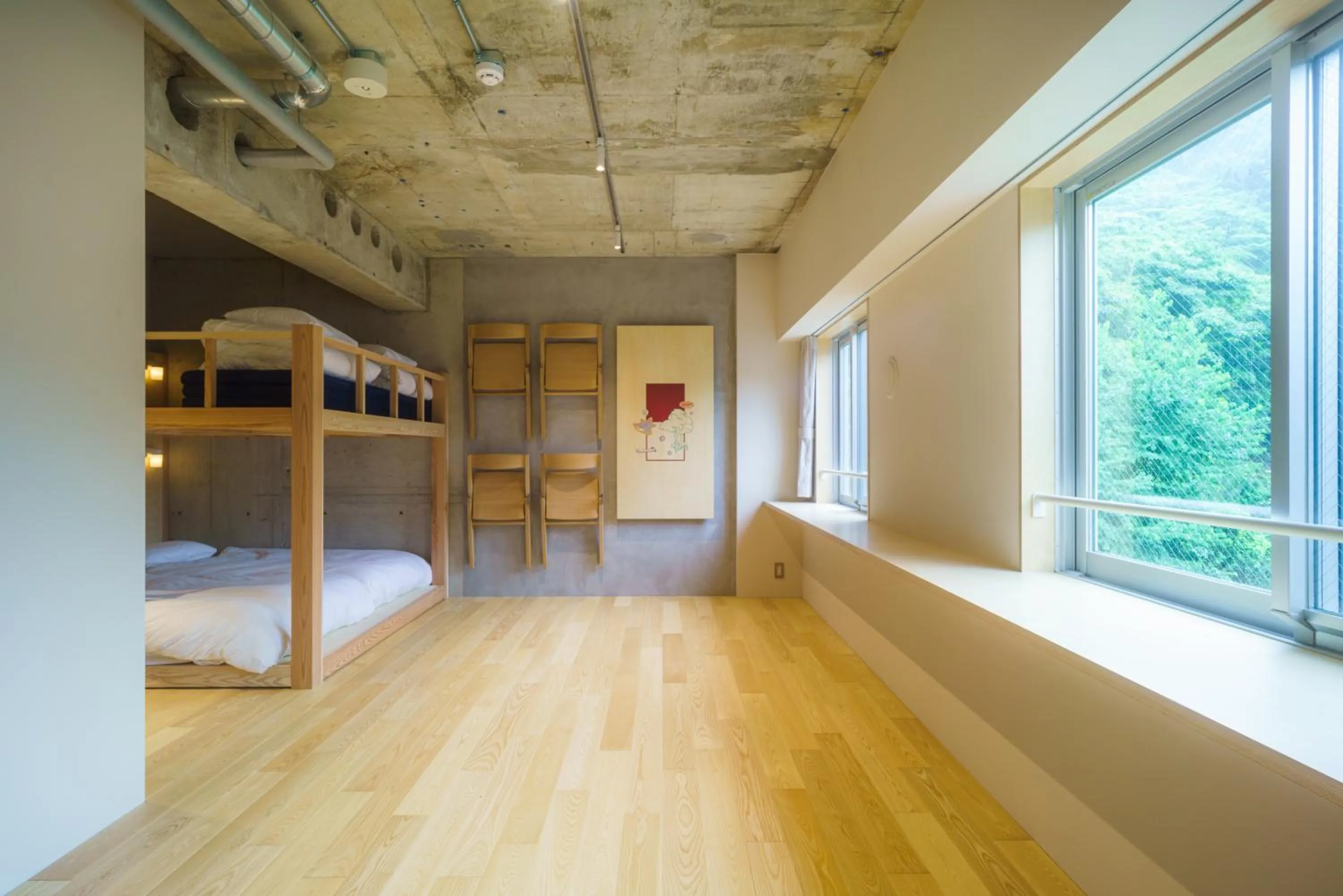 Bed in TAKAONE ACTIVITY＆STAY