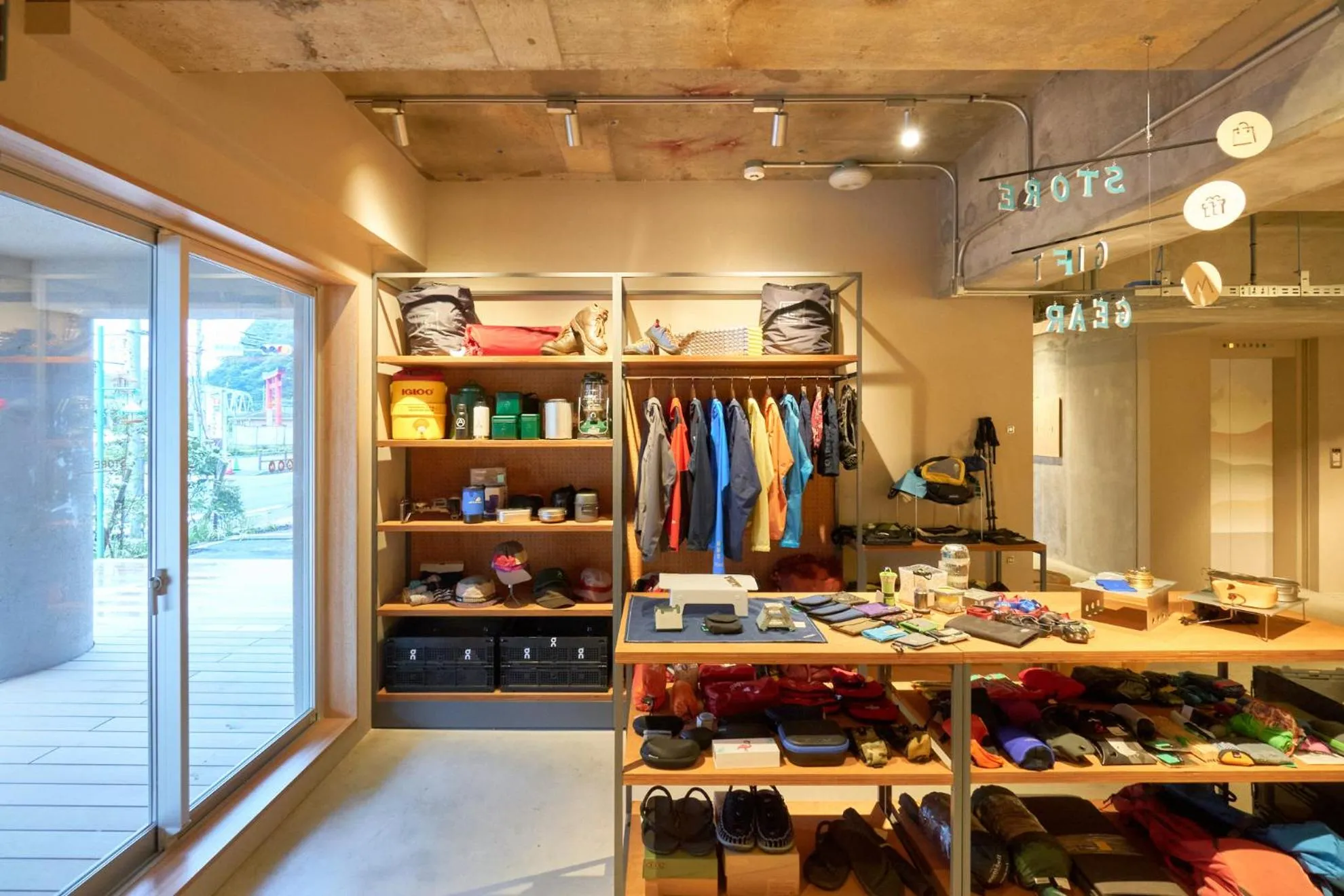 On-site shops in TAKAONE ACTIVITY＆STAY