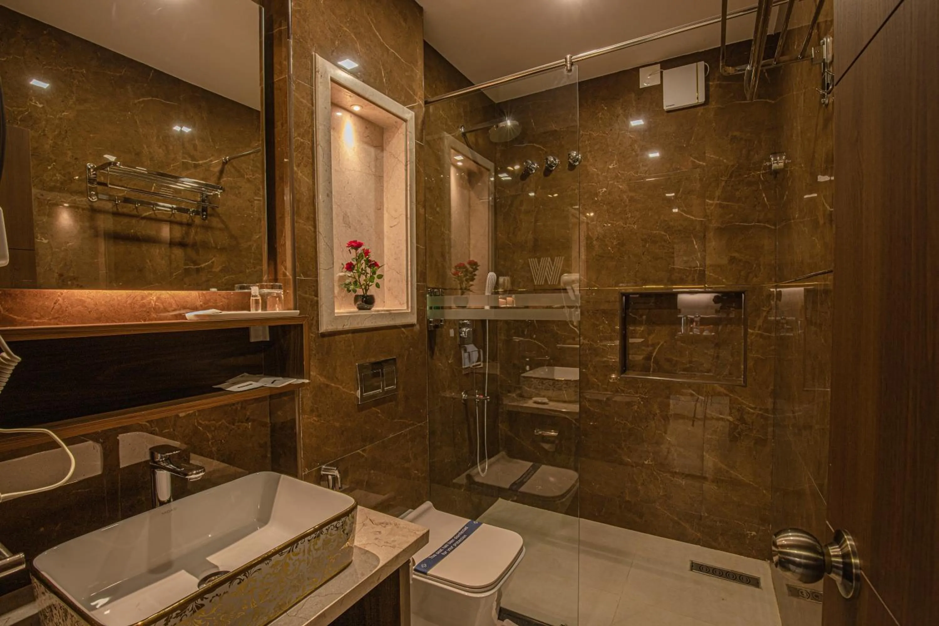 Shower in Windstone Residency