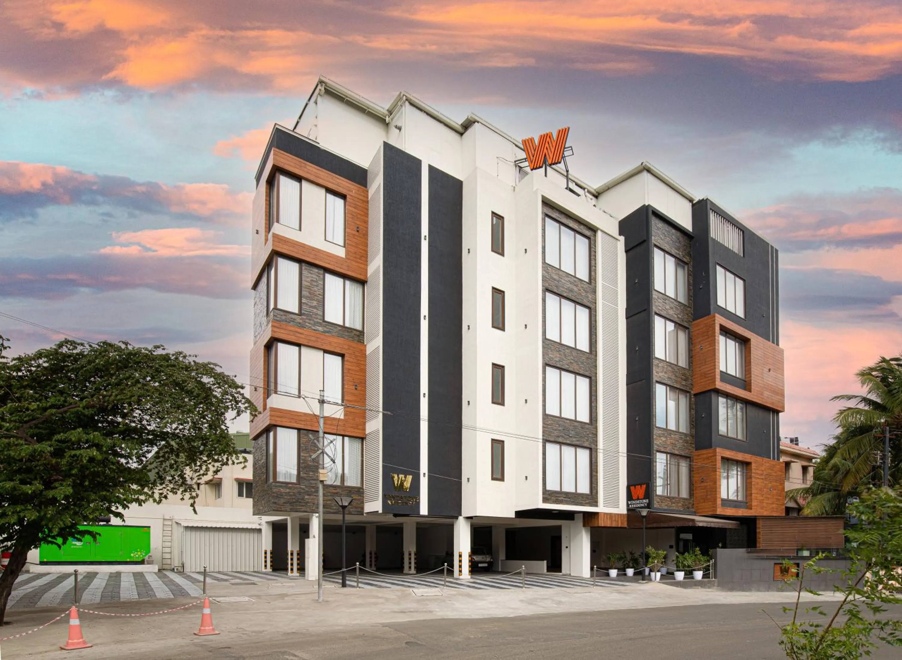 Property building in Windstone Residency