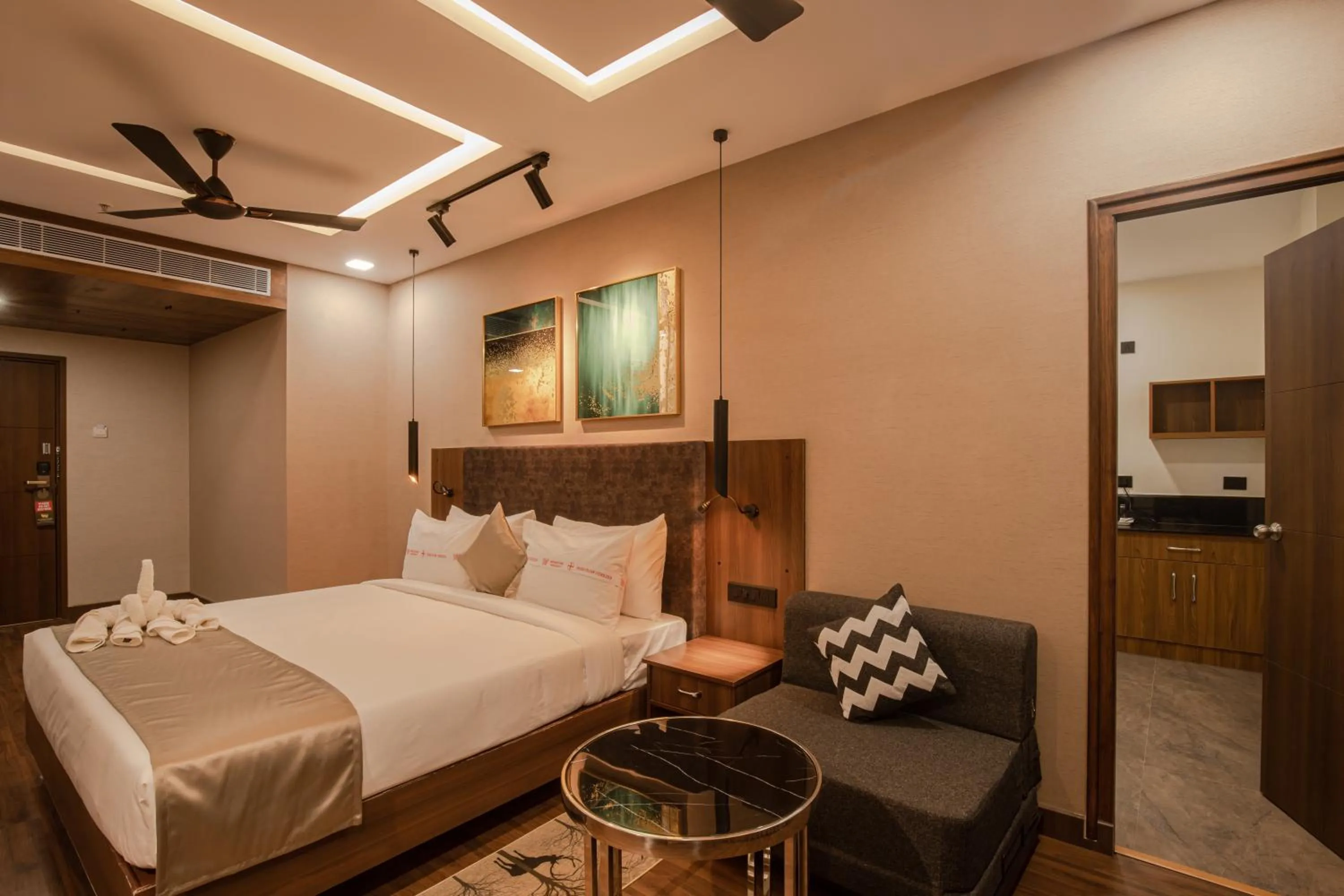 Bedroom, Bed in Windstone Residency