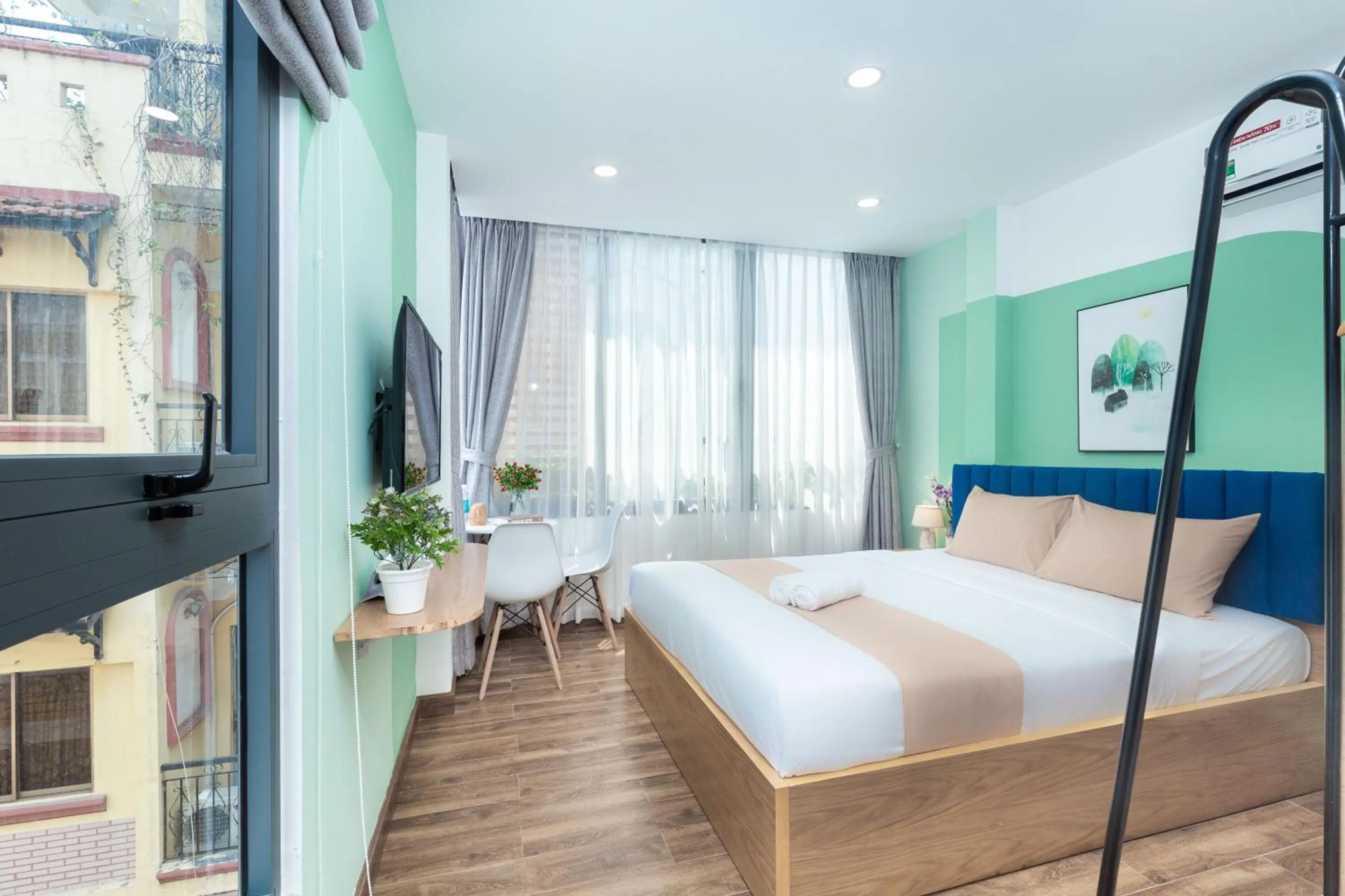 Photo of the whole room, Bed in Cozrum Homes Charming Corner 2