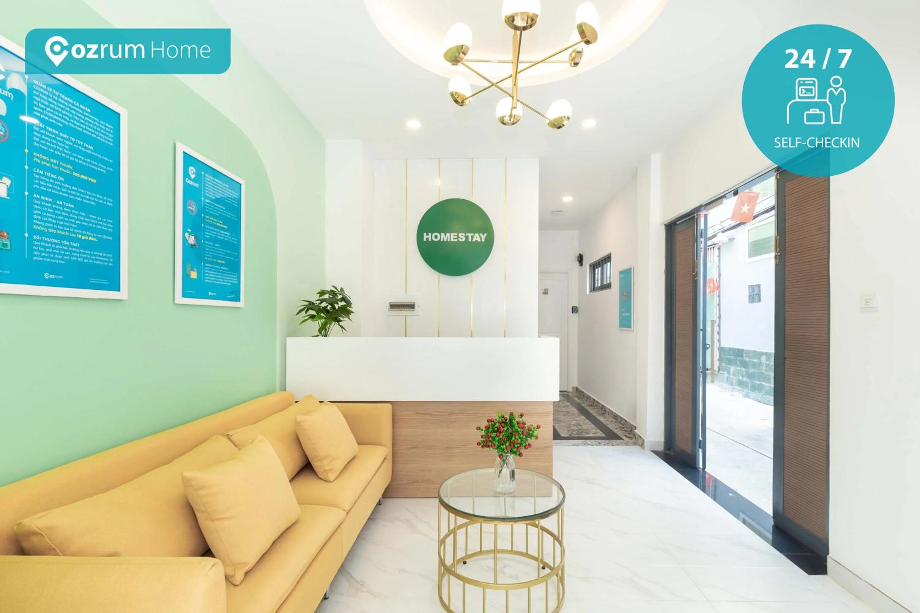 Lobby or reception in Cozrum Homes Charming Corner 2