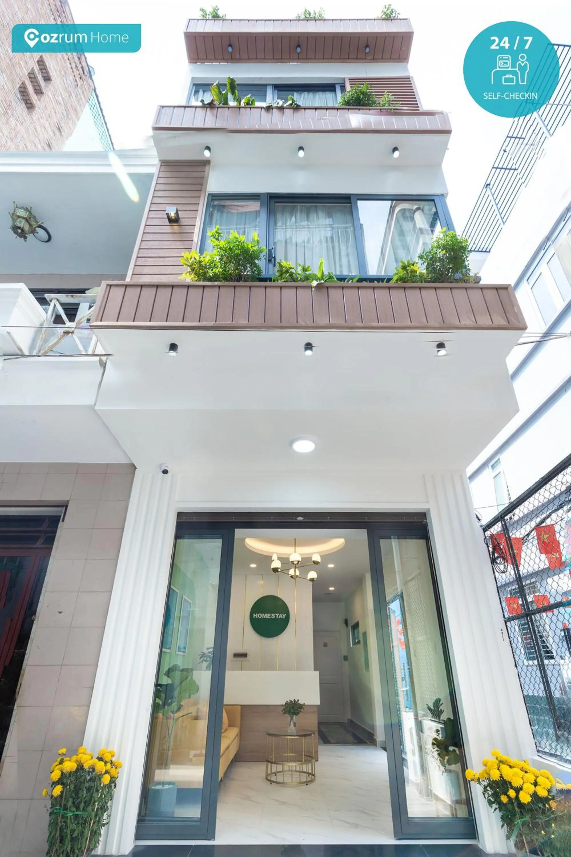 Facade/entrance in Cozrum Homes Charming Corner 2