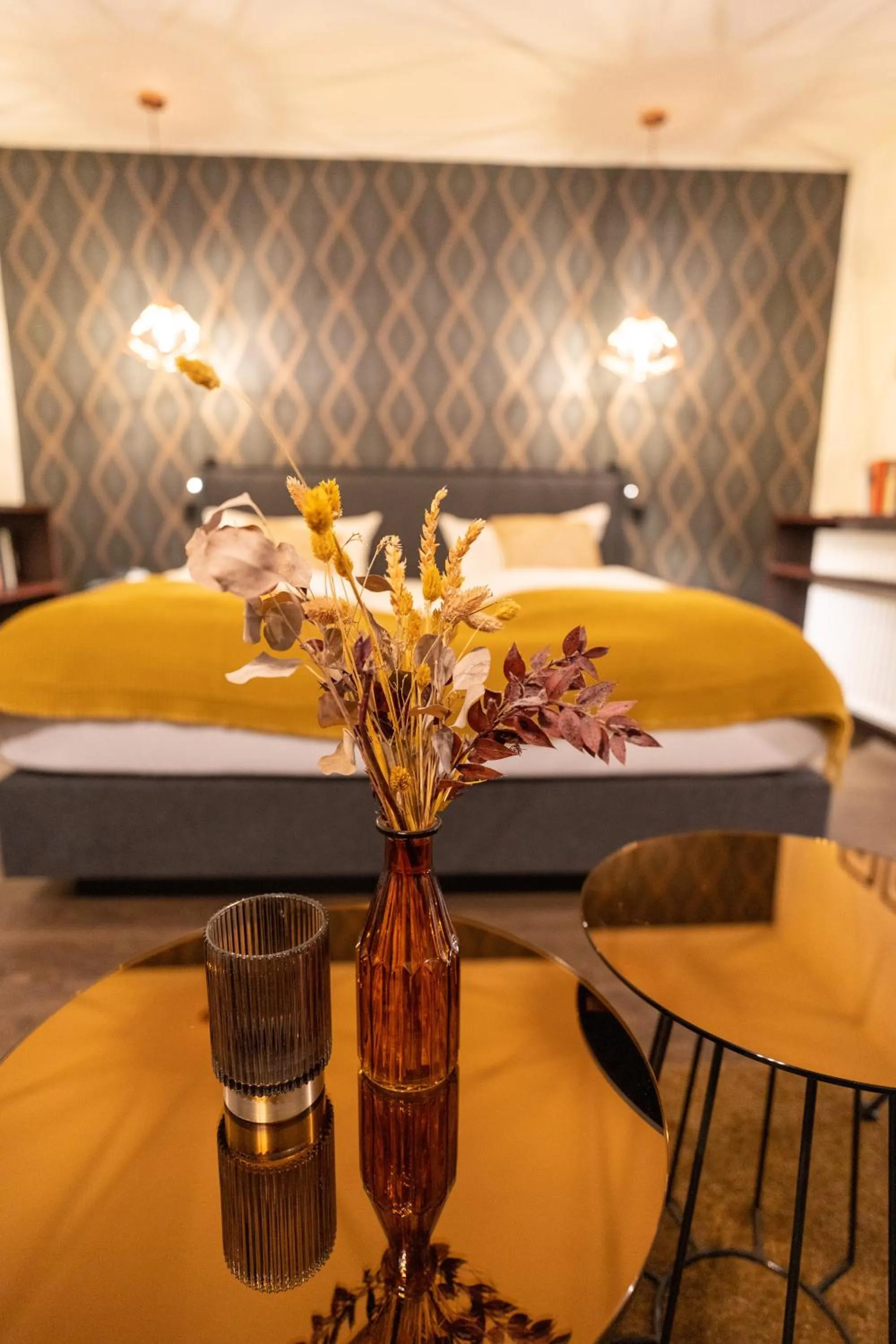 Bed in Hotel Stümpelstal