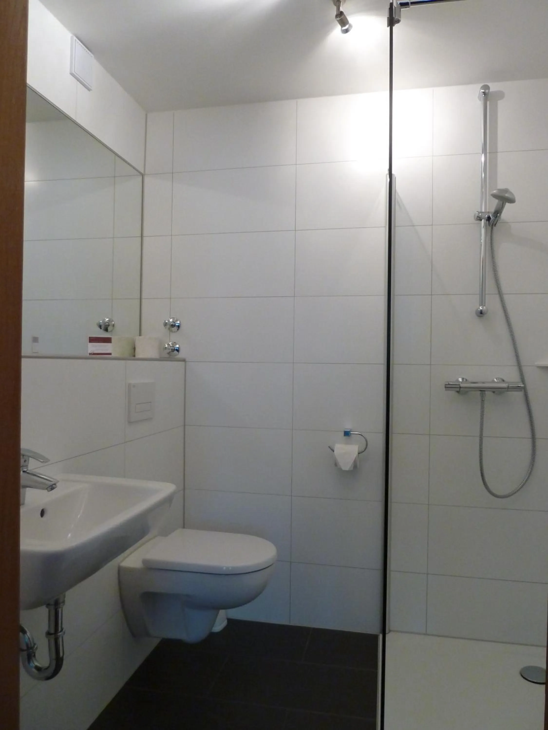 Shower in Hotel Stümpelstal