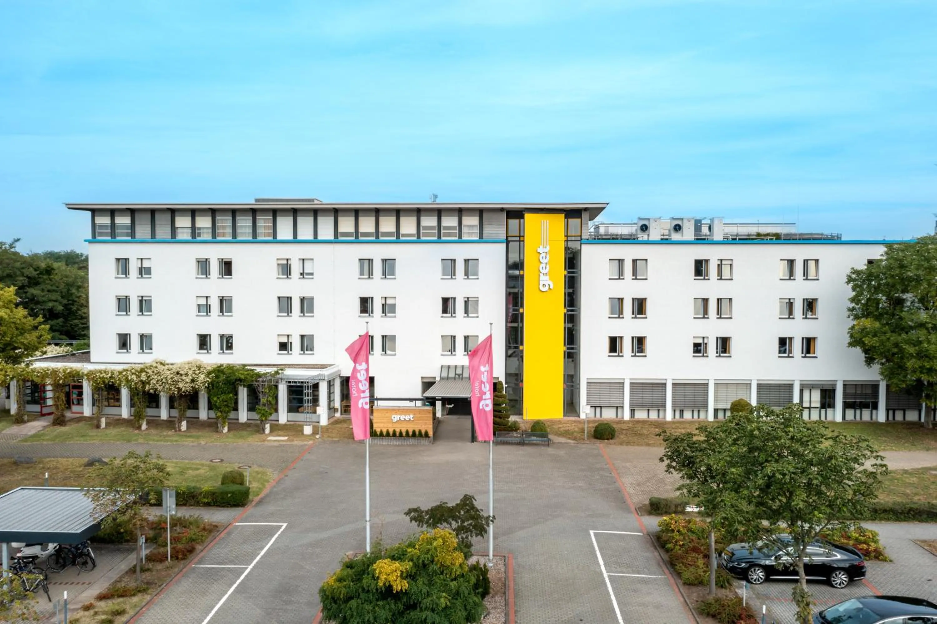 Property building in Greet hotel Darmstadt - an Accor hotel -