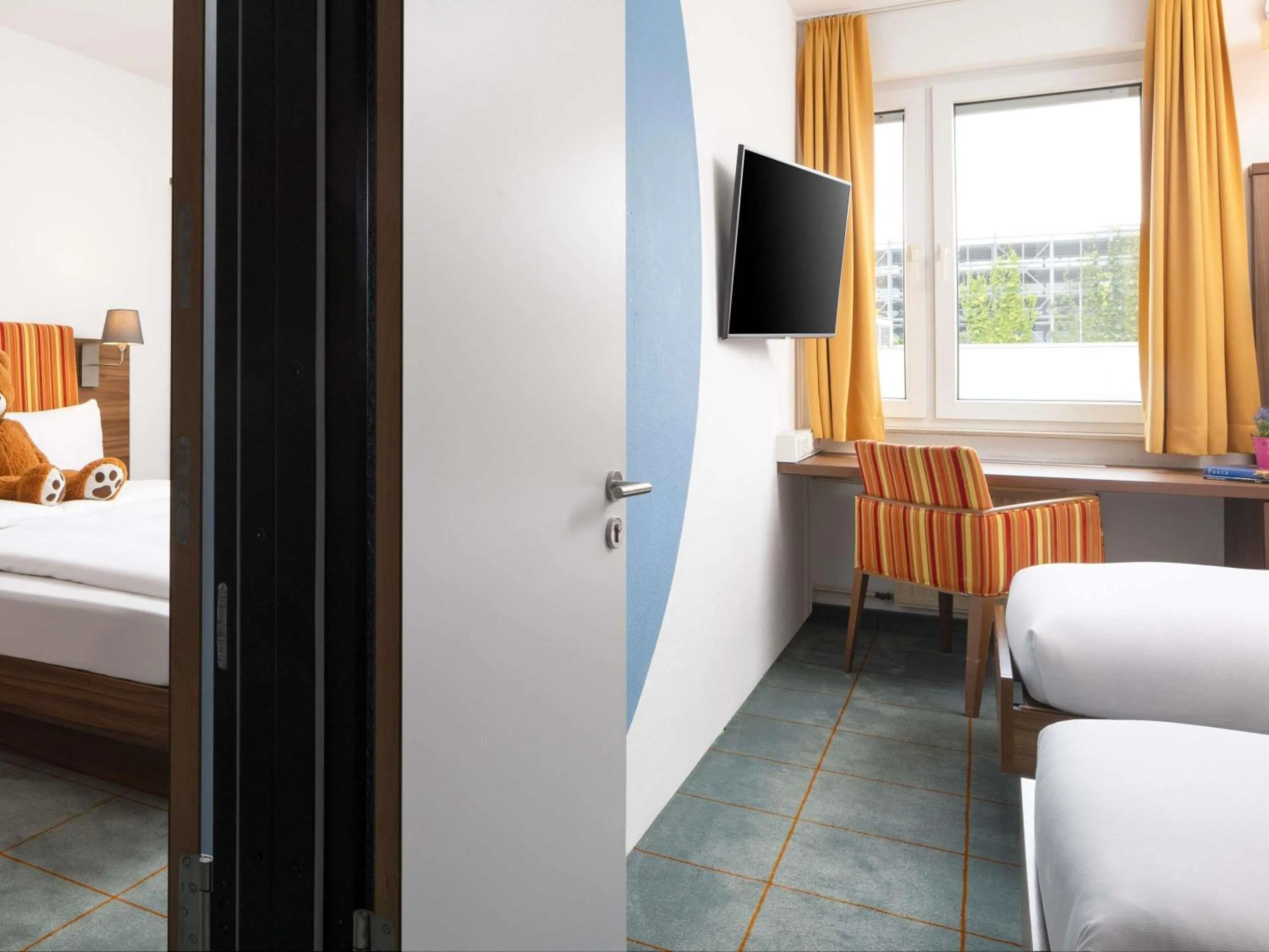 Bedroom, Bed in Greet hotel Darmstadt - an Accor hotel -