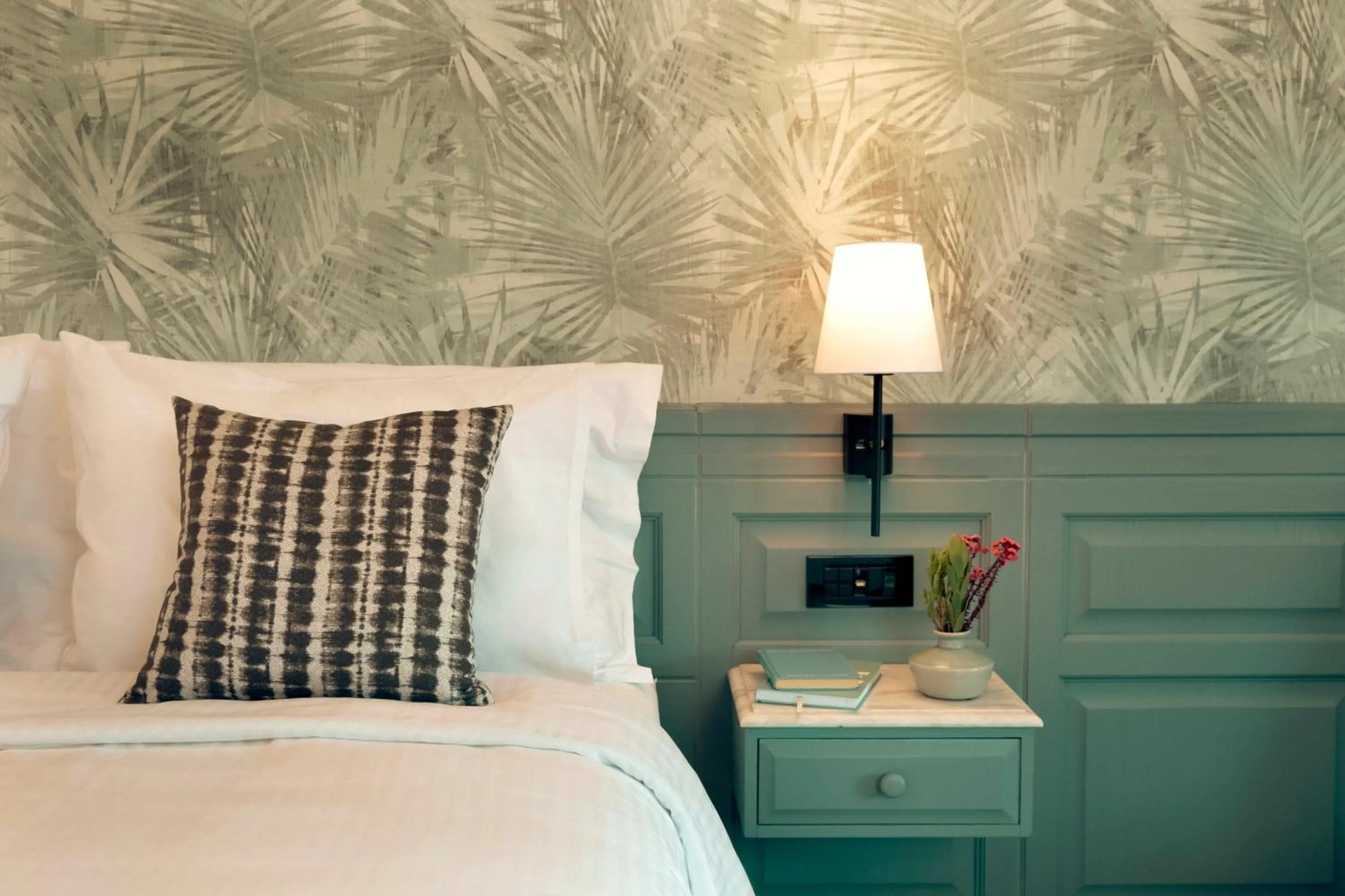 Bed in Zeus Eretria Resort