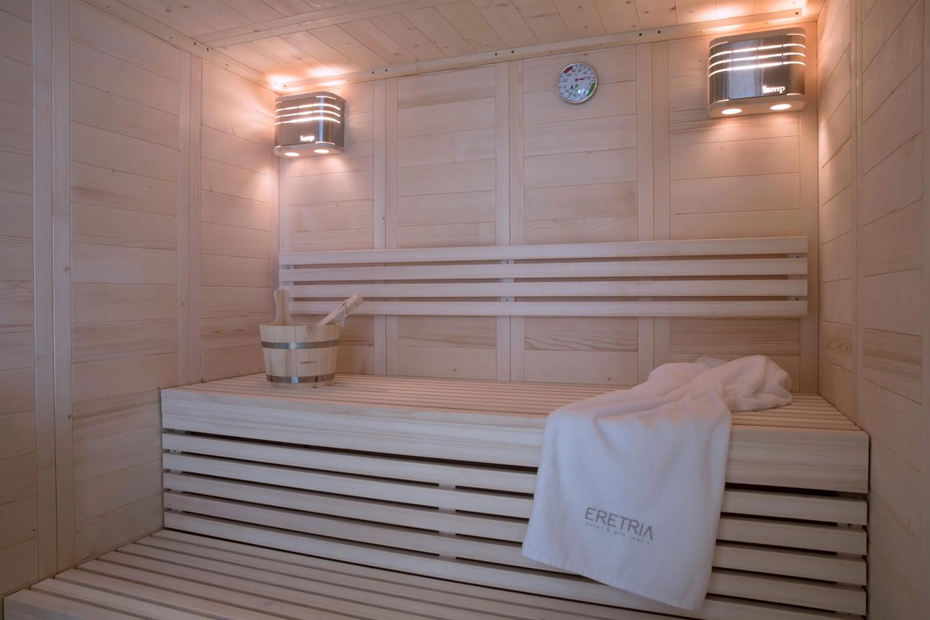 Sauna in Zeus Eretria Resort