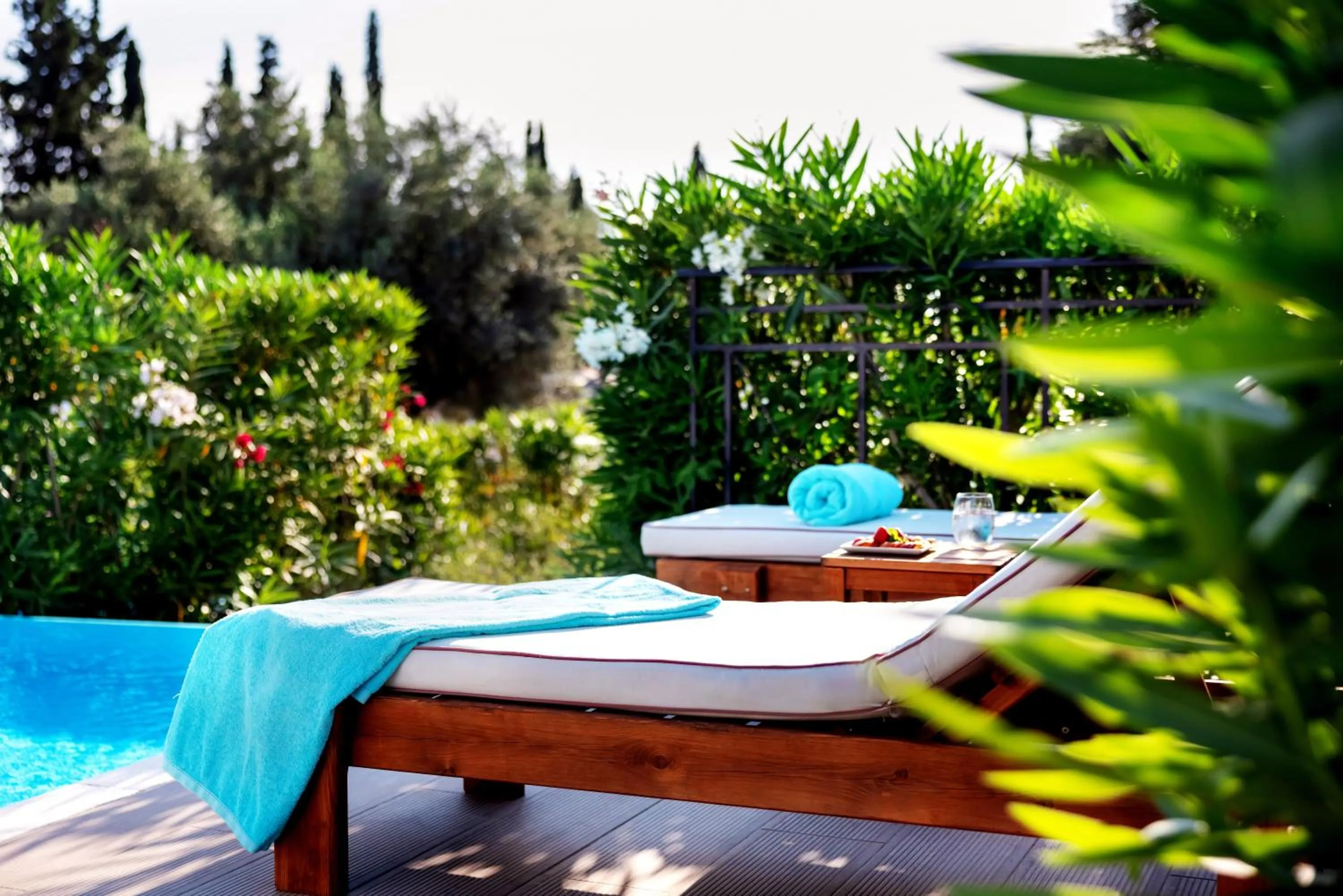 Swimming pool in Zeus Eretria Resort