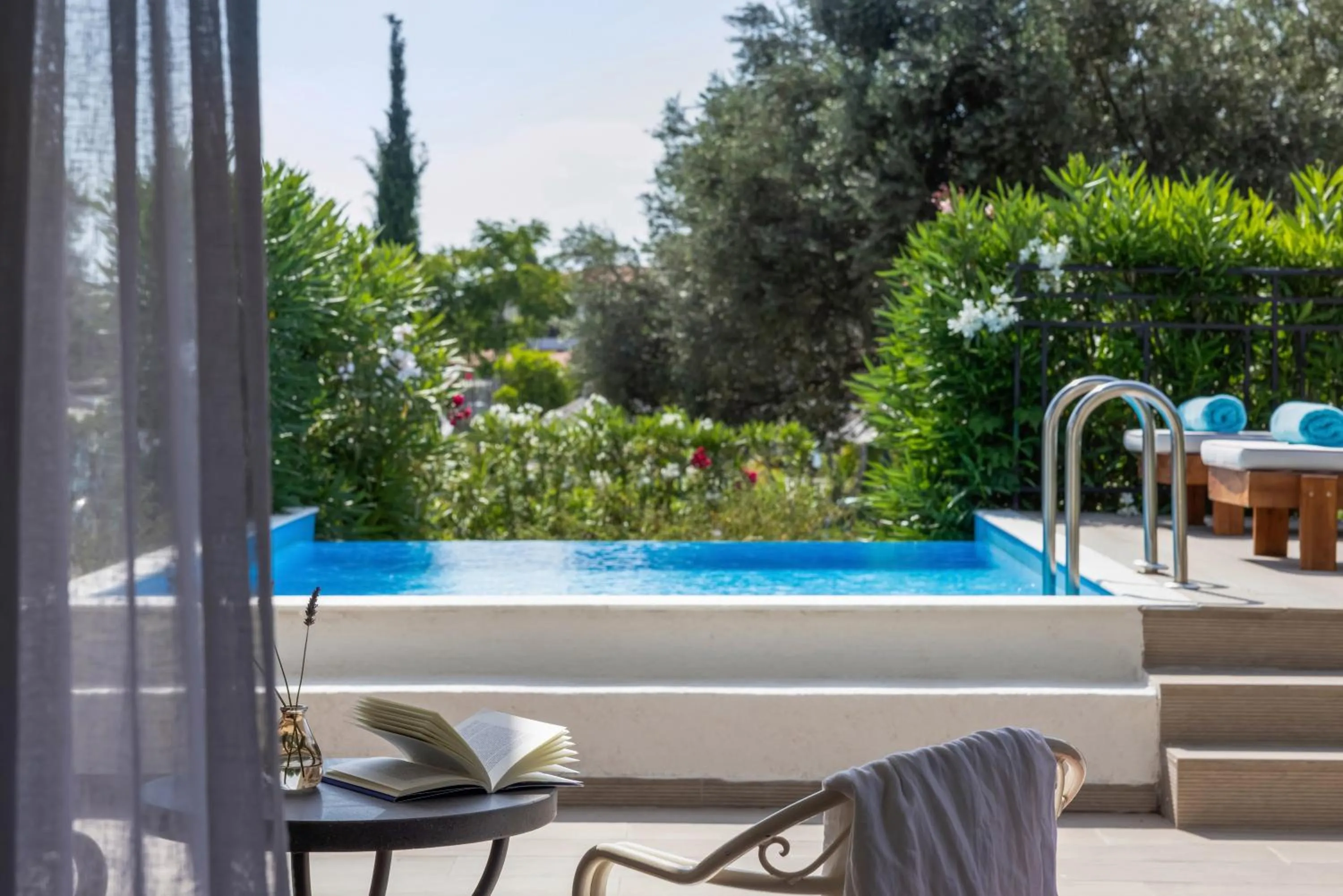 Pool view in Zeus Eretria Resort