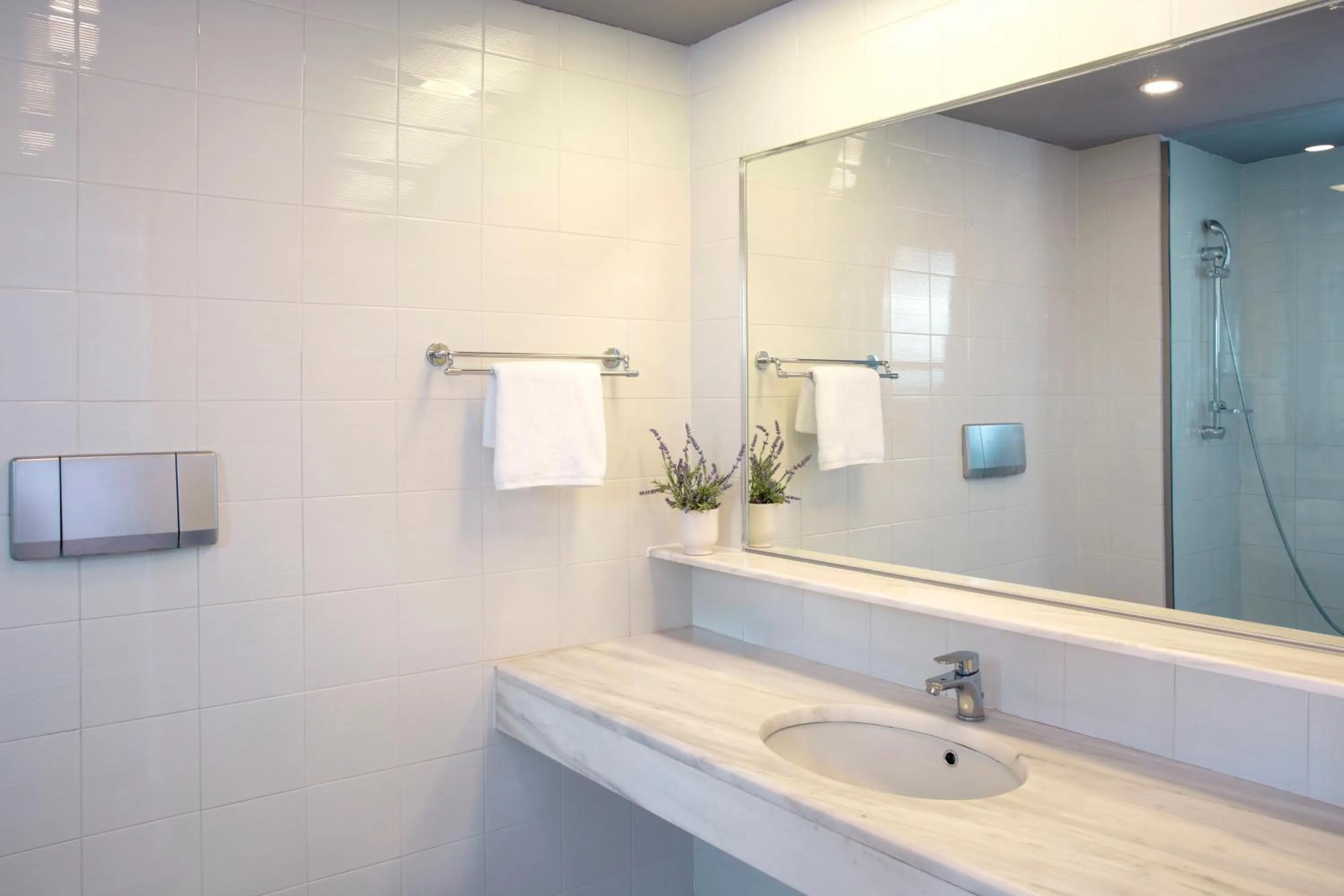 Bathroom in Zeus Eretria Resort