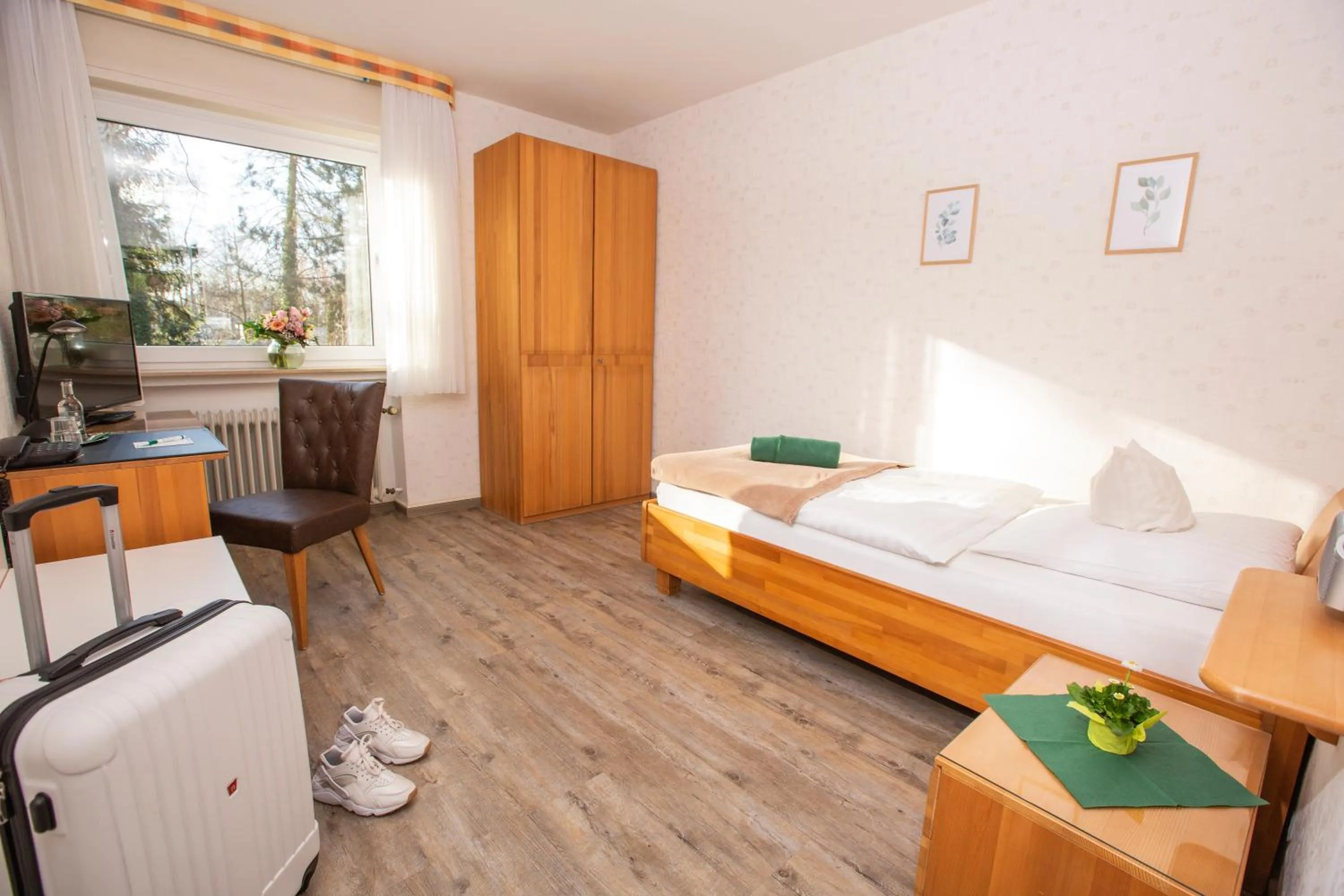 Bed in Hotel-Pension Haus Holtdirk
