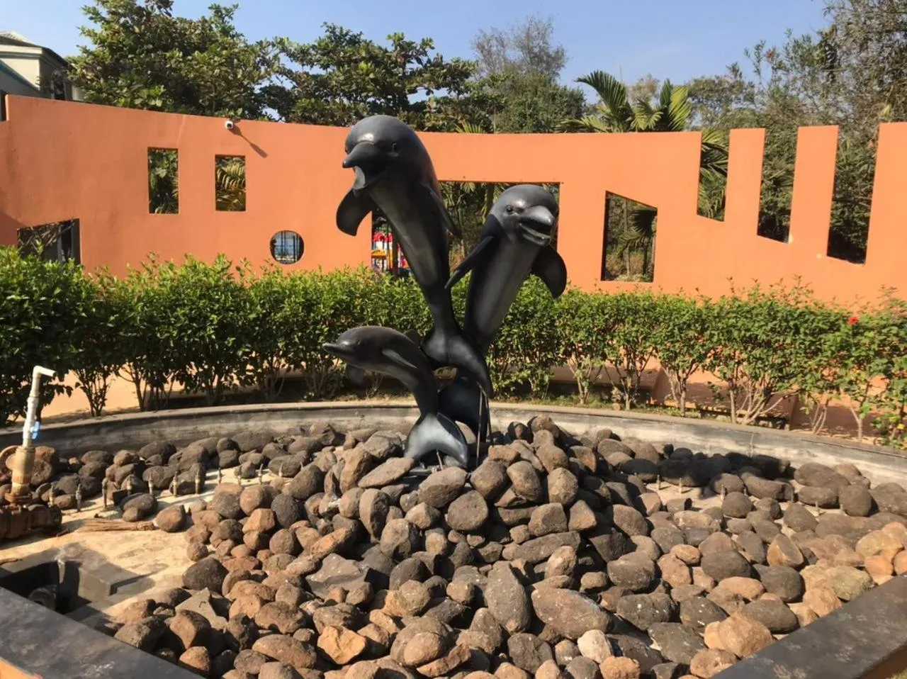 Facade/entrance in Aquarius Resort