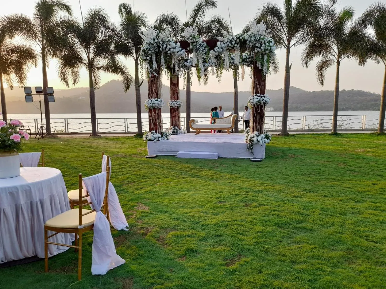 Garden view in Aquarius Resort