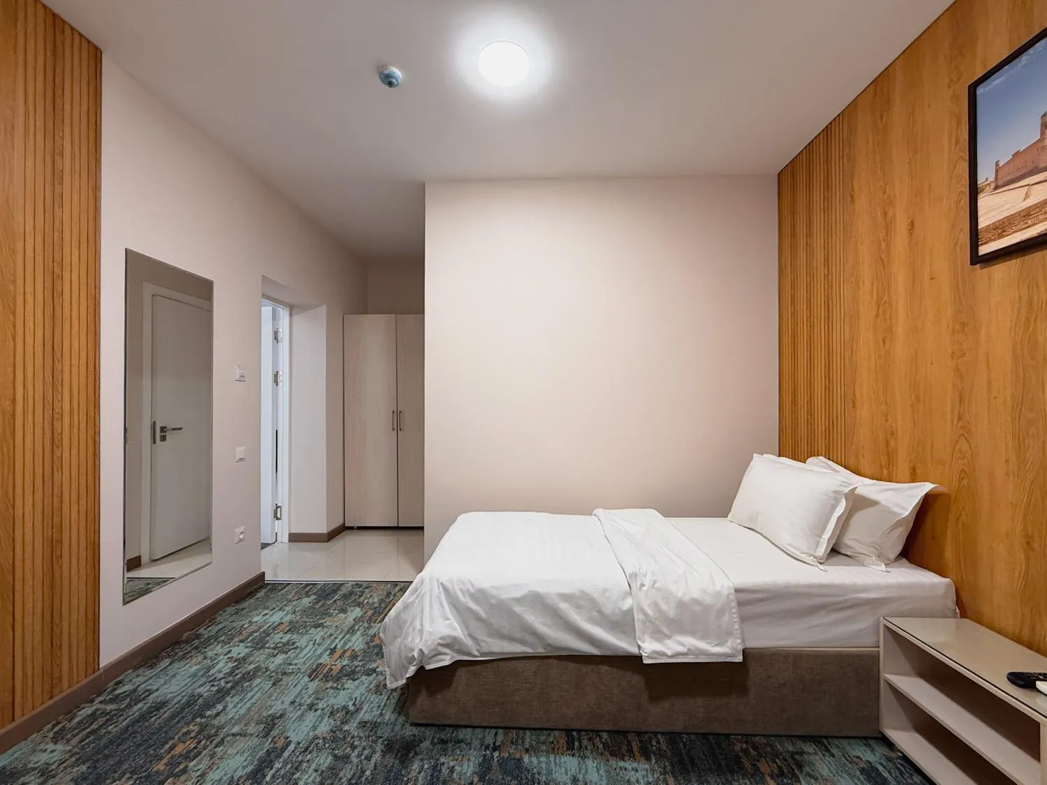 Bed in Musafir Hotel