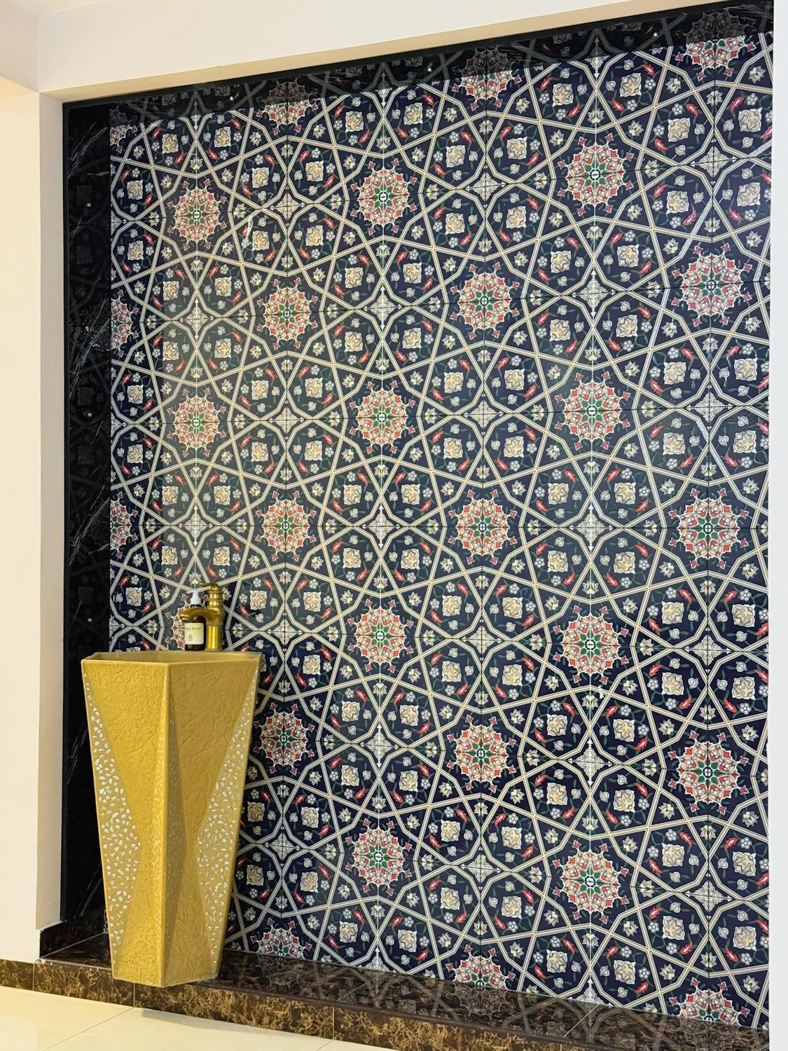 Decorative detail in Musafir Hotel