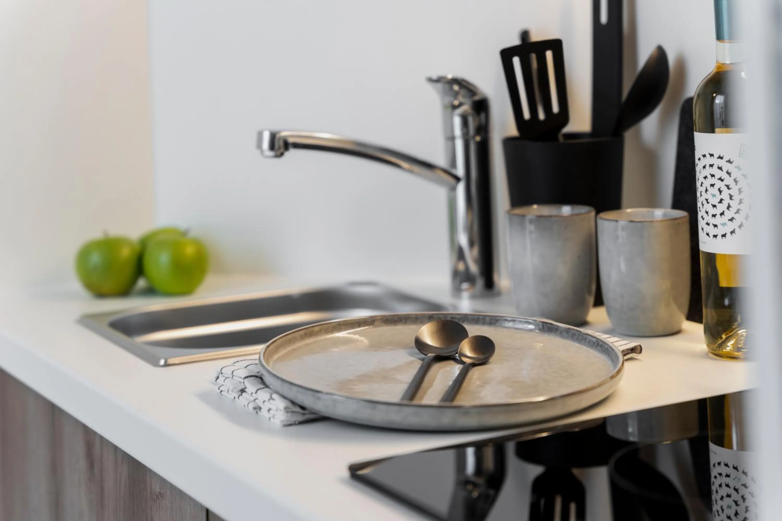 Kitchen or kitchenette in maakt Hotel