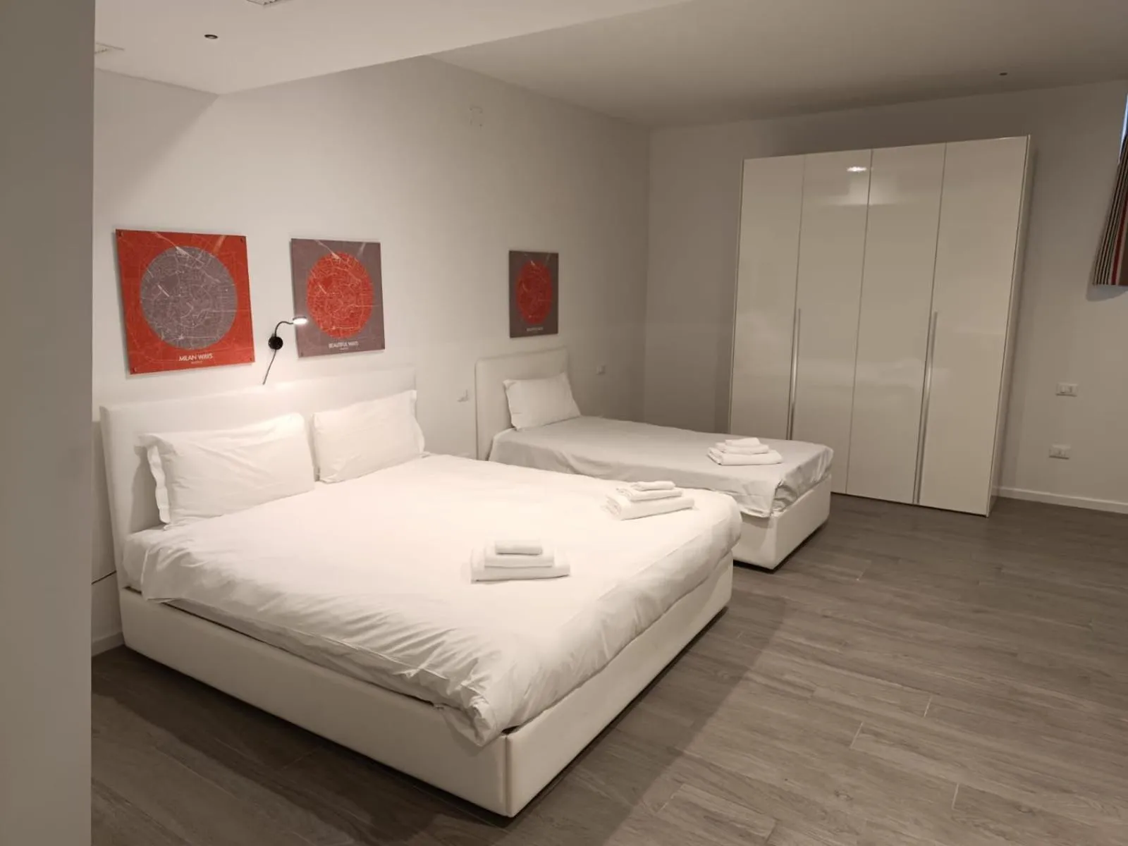 Bedroom, Bed in Fasthotel Linate
