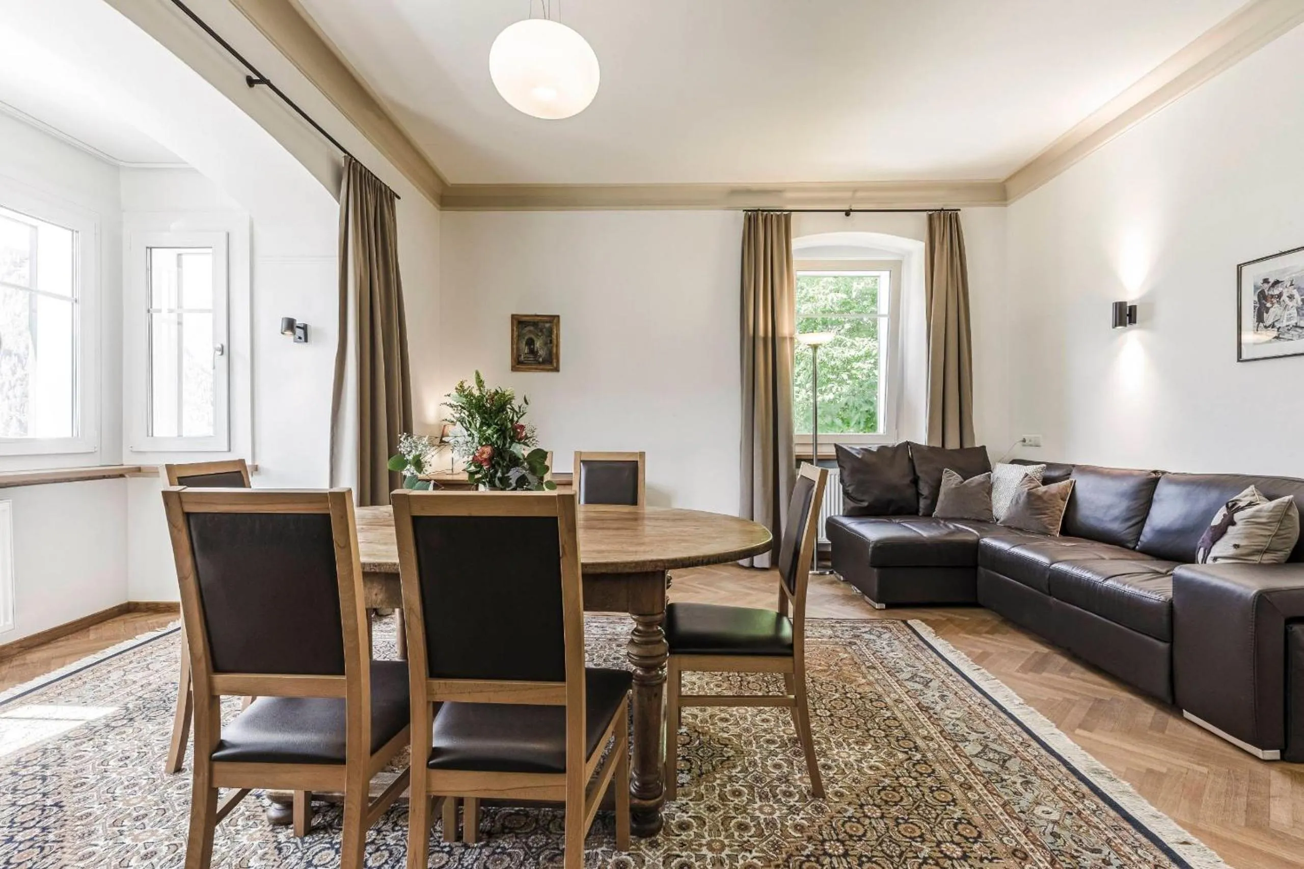 Living room in Villa Martiner Apartments Francesco