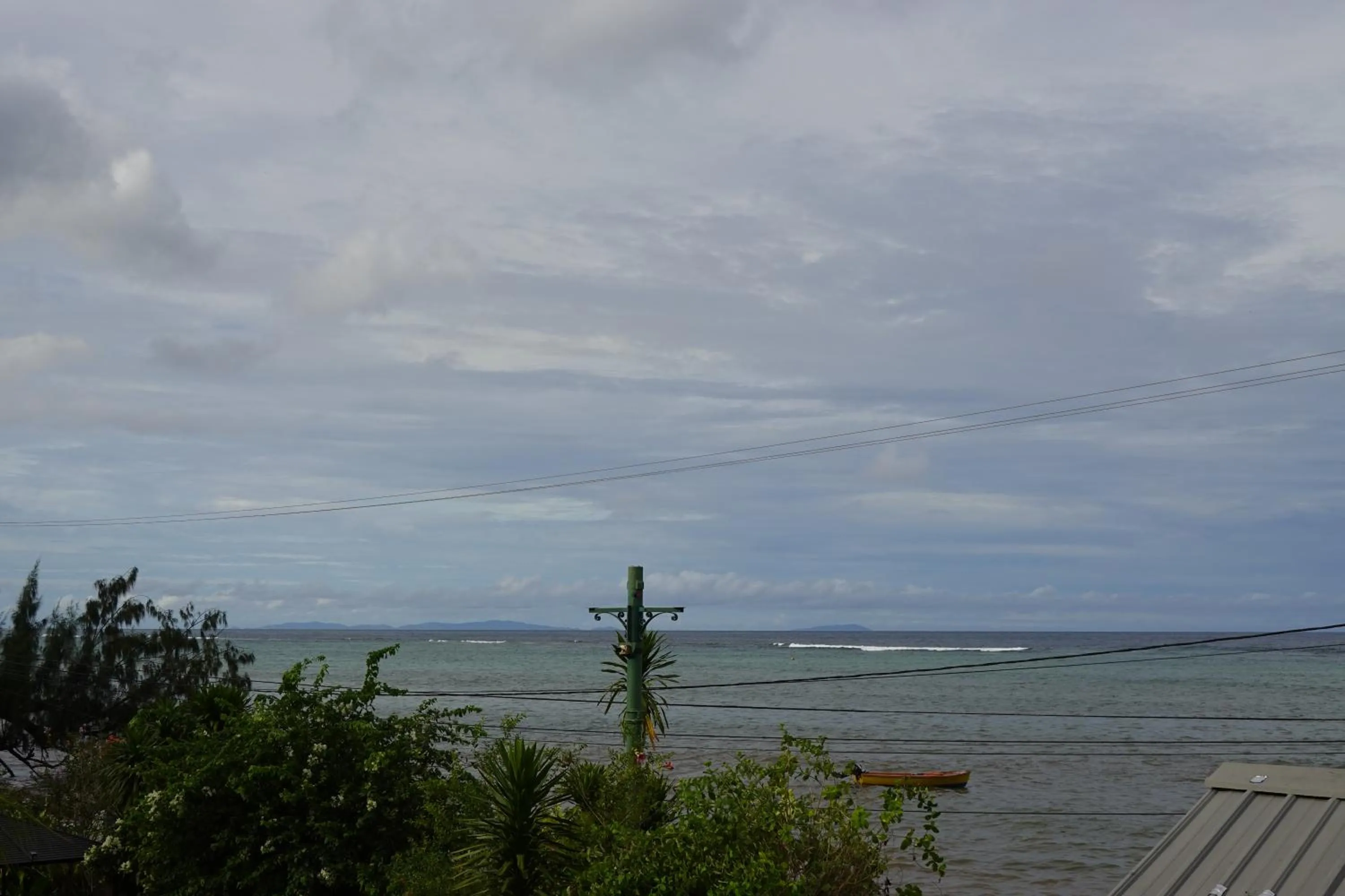 Garden view in Castaway Lodge
