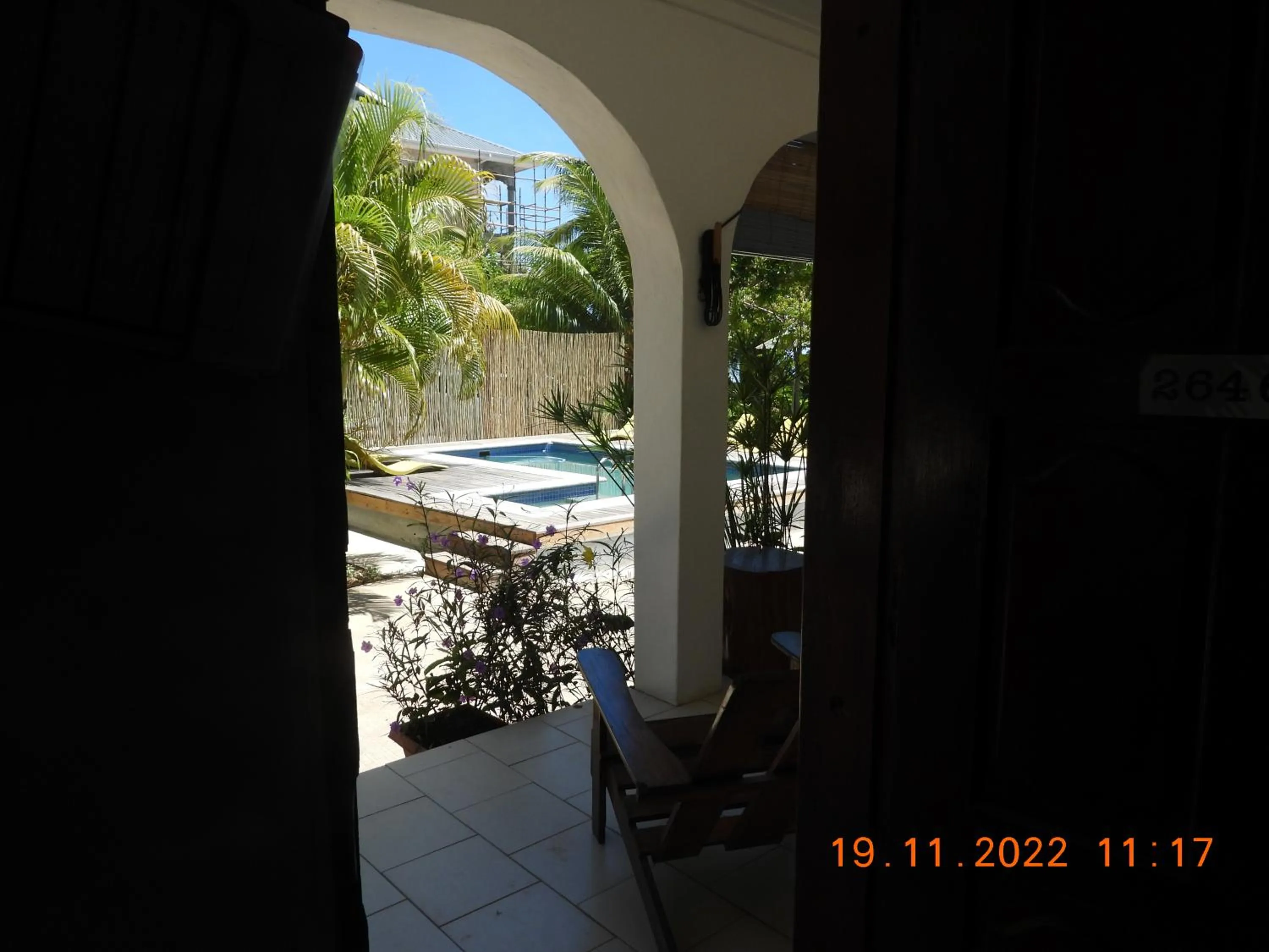 Patio in Castaway Lodge