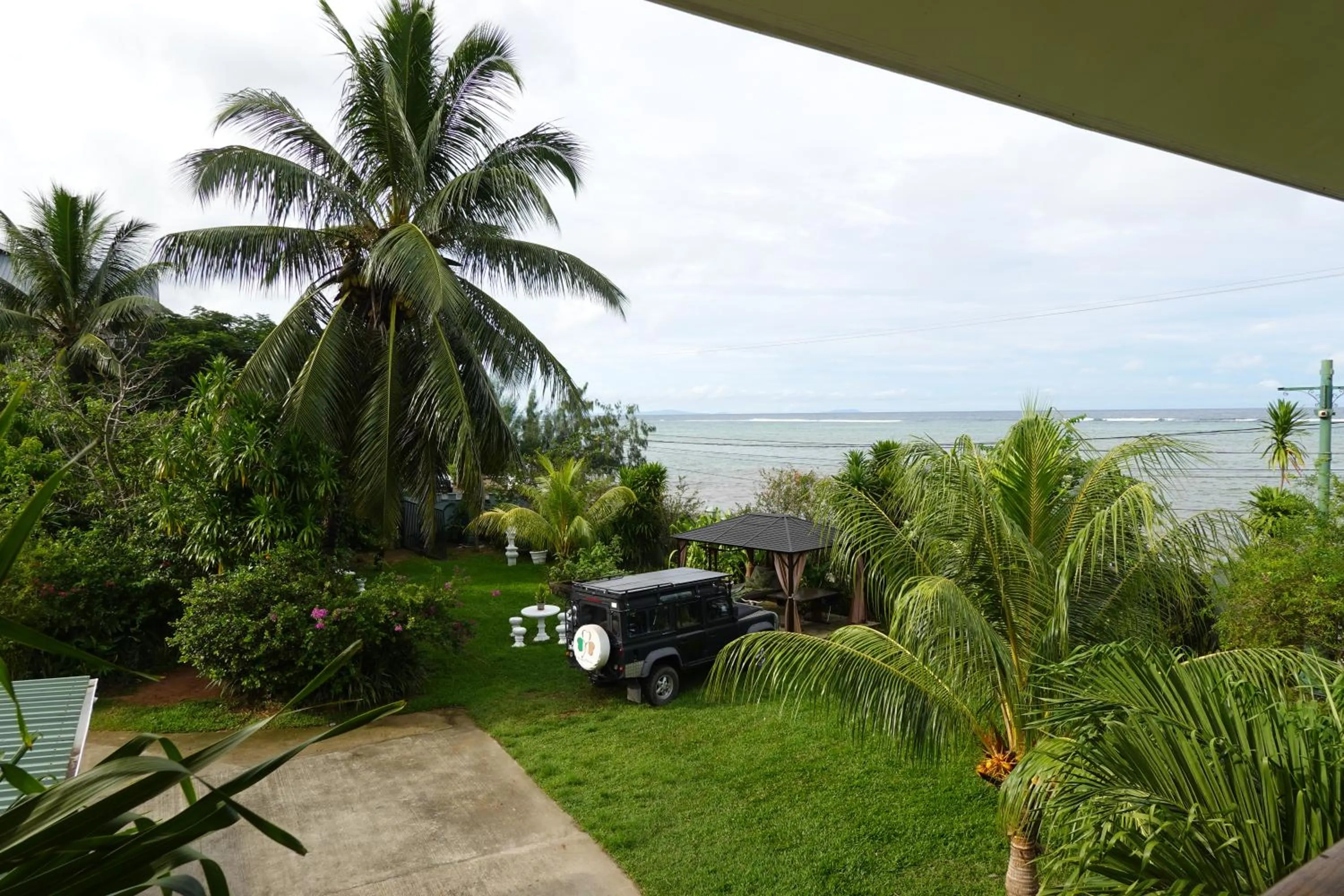 Garden in Castaway Lodge