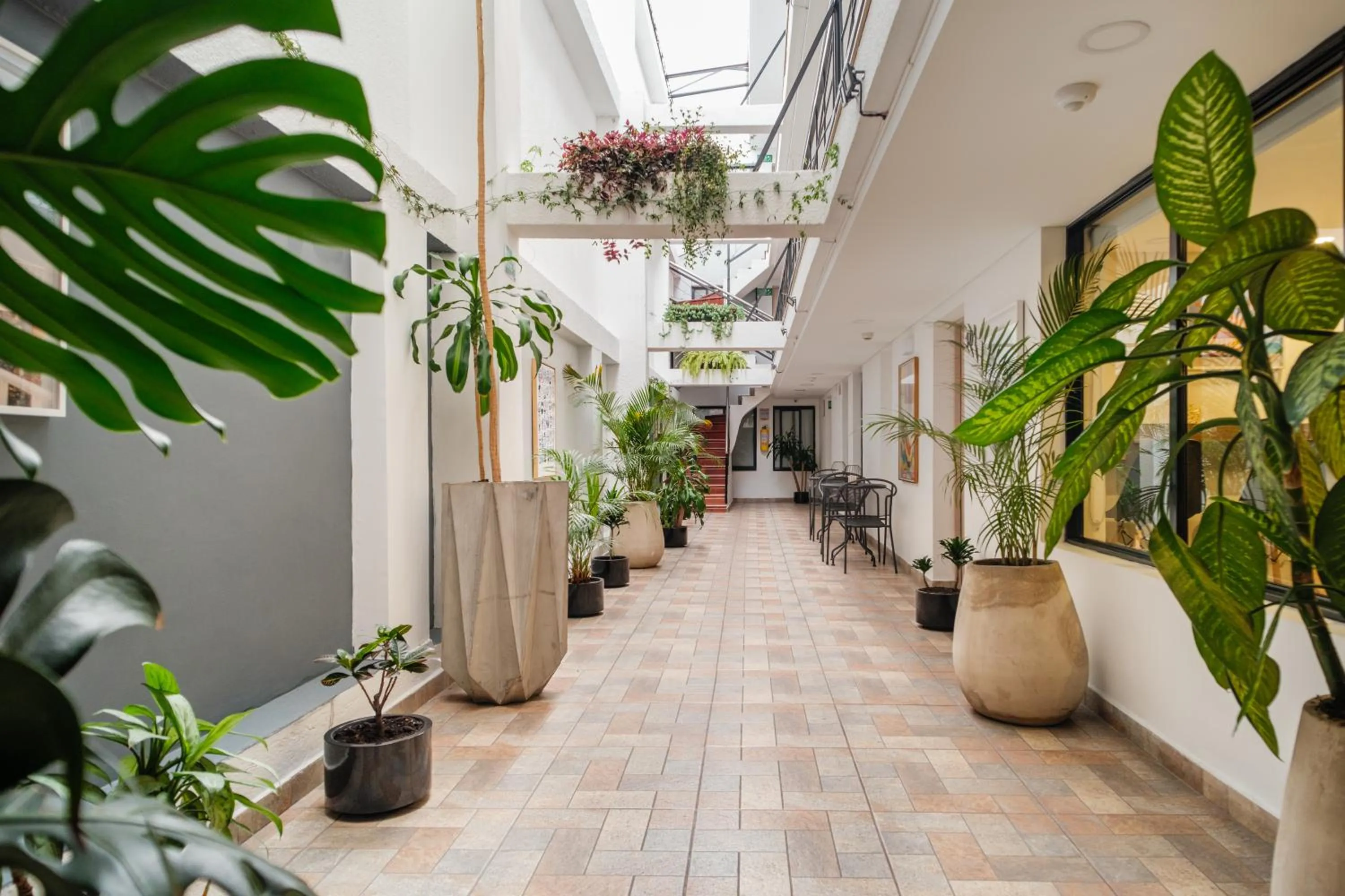 Patio in Palermo Home Bogota & Art Gallery