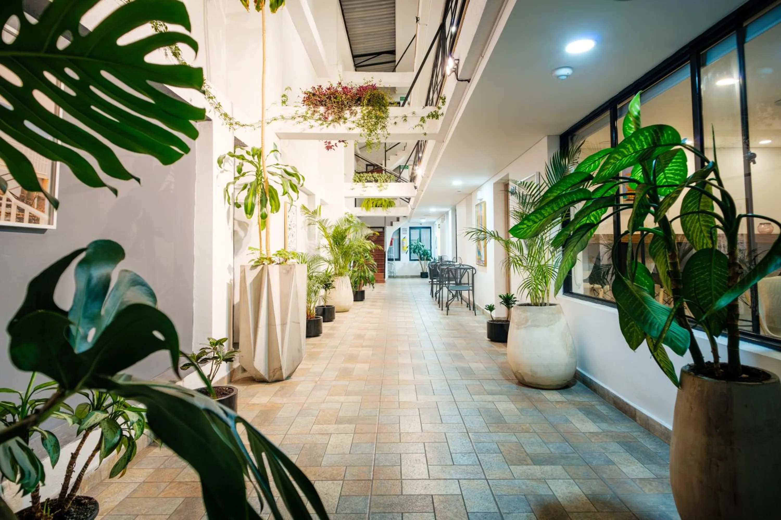 Patio in Palermo Home Bogota & Art Gallery