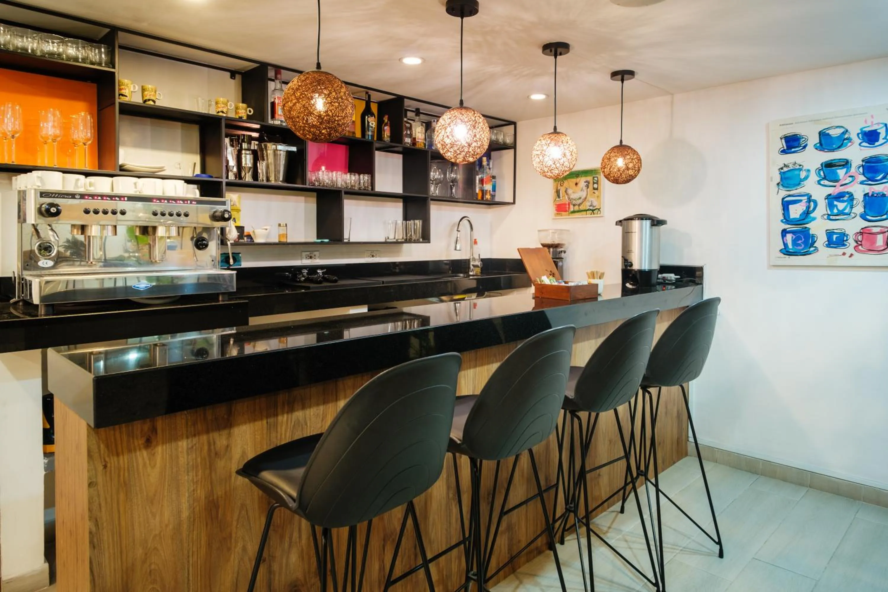 Lounge or bar in Palermo Home Bogota & Art Gallery